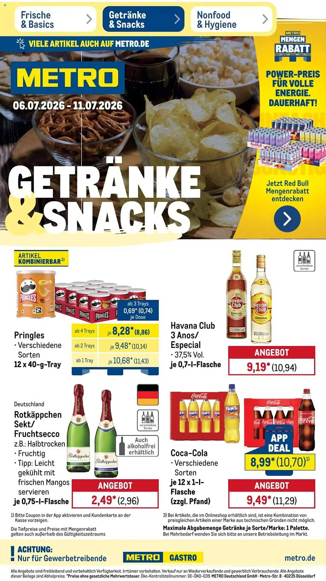 METRO Prospekt von 6. Juli bis 11. Juli 2026 - Prospekt seite 15