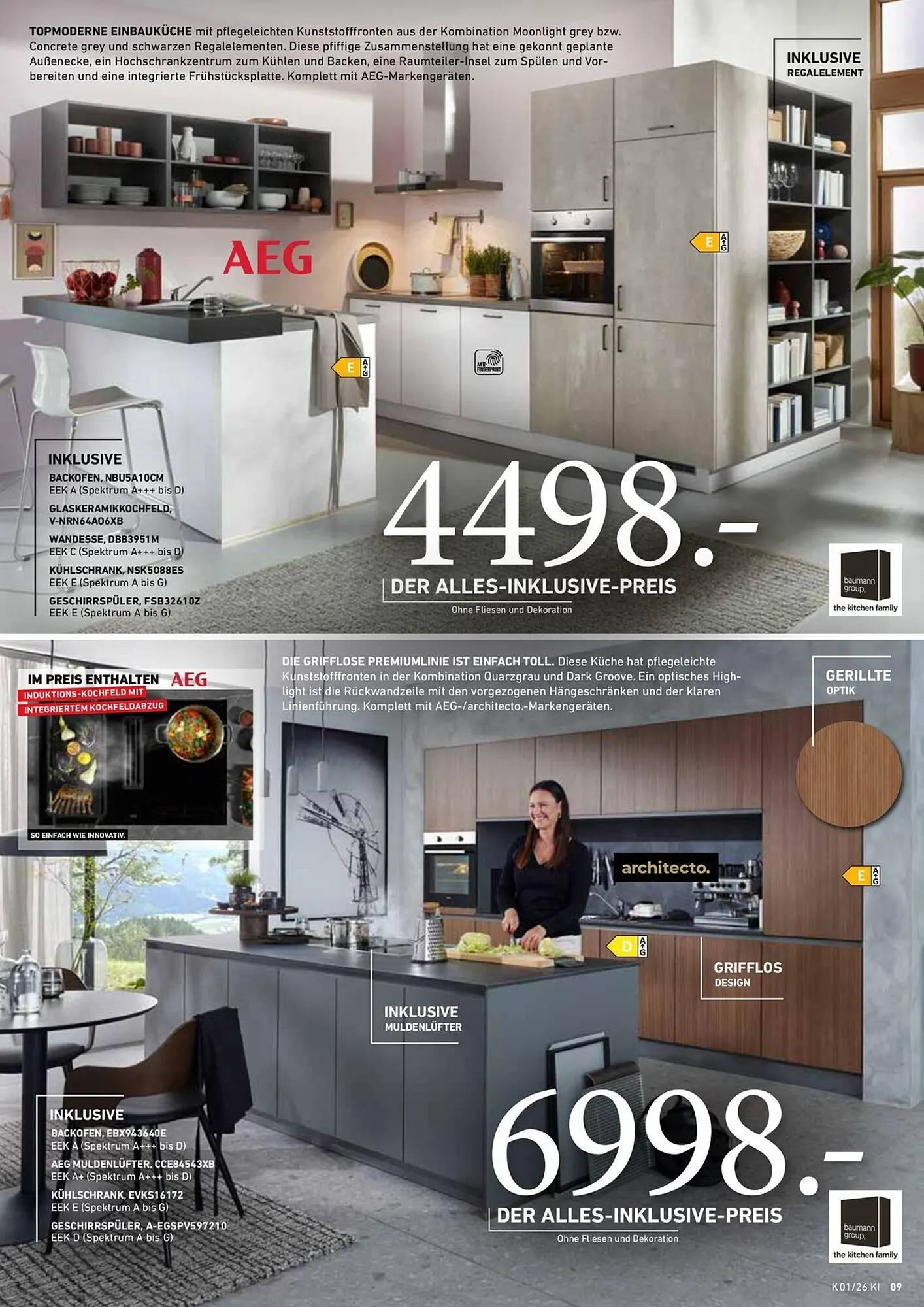 Küchen Aktuell Prospekt von 13. Januar bis 31. Dezember 2026 - Prospekt seite 9