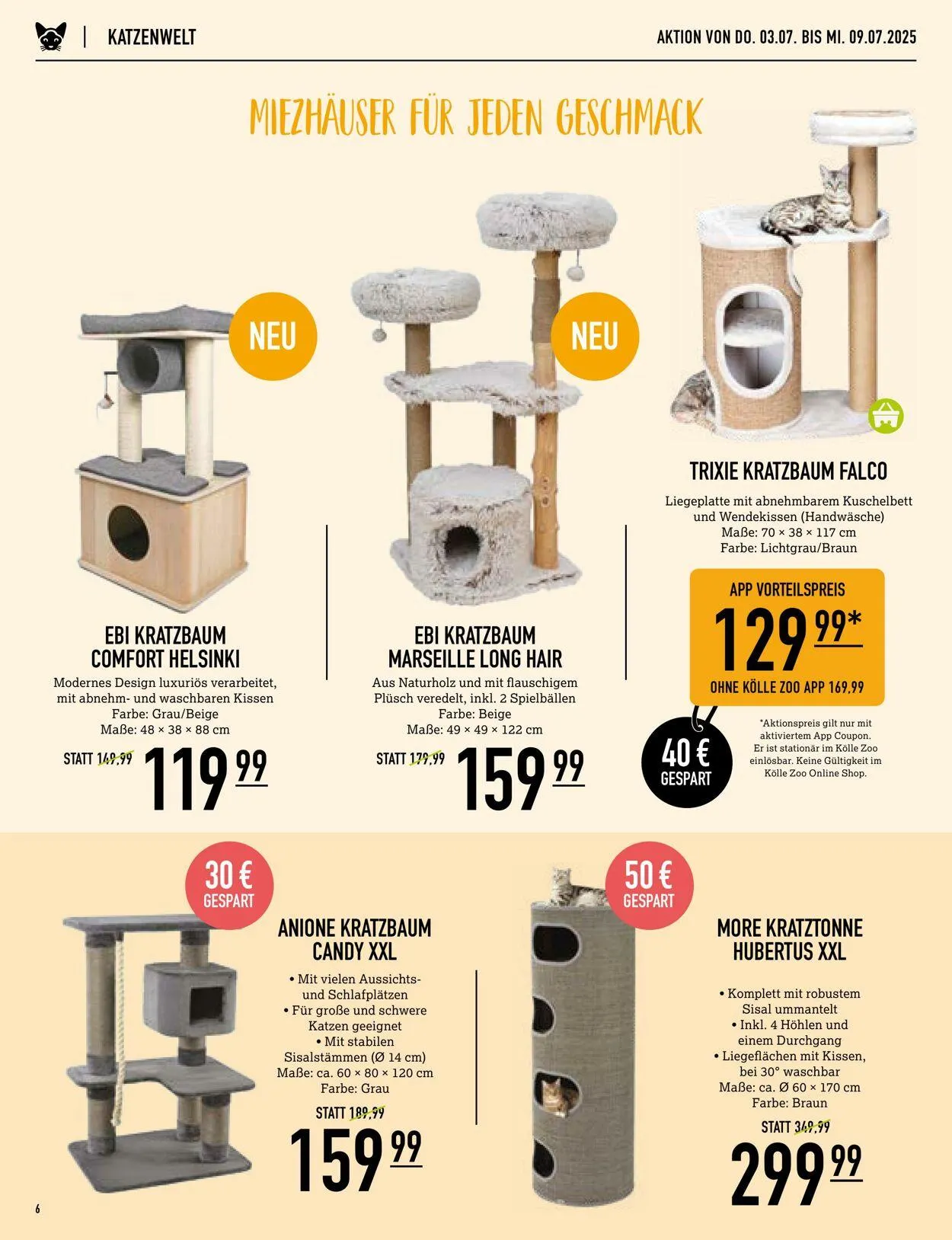 Kölle Zoo Aktueller Prospekt von 2. Juli bis 16. Juli 2025 - Prospekt seite 6
