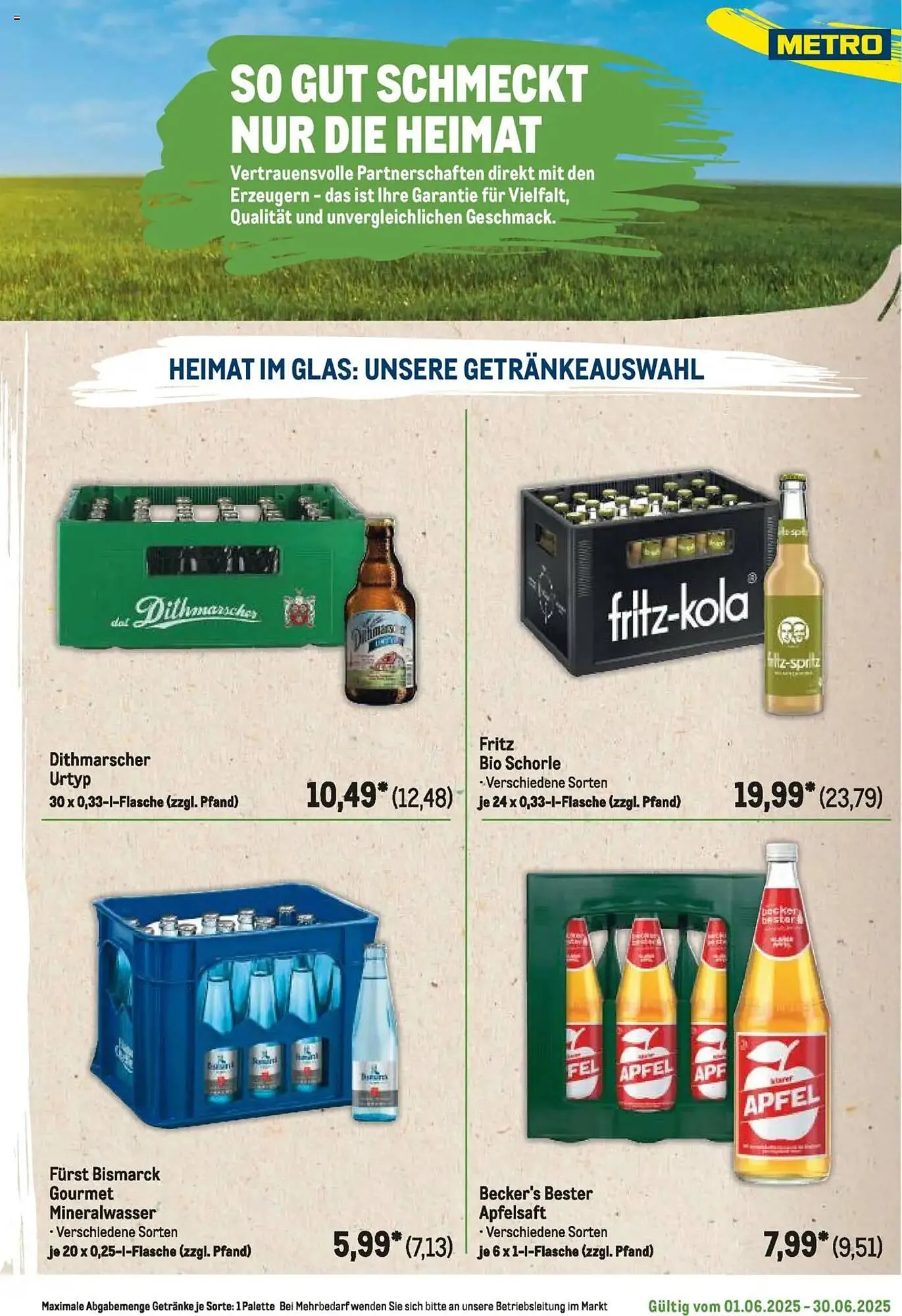 METRO Prospekt von 1. Juni bis 30. Juni 2025 - Prospekt seite 287
