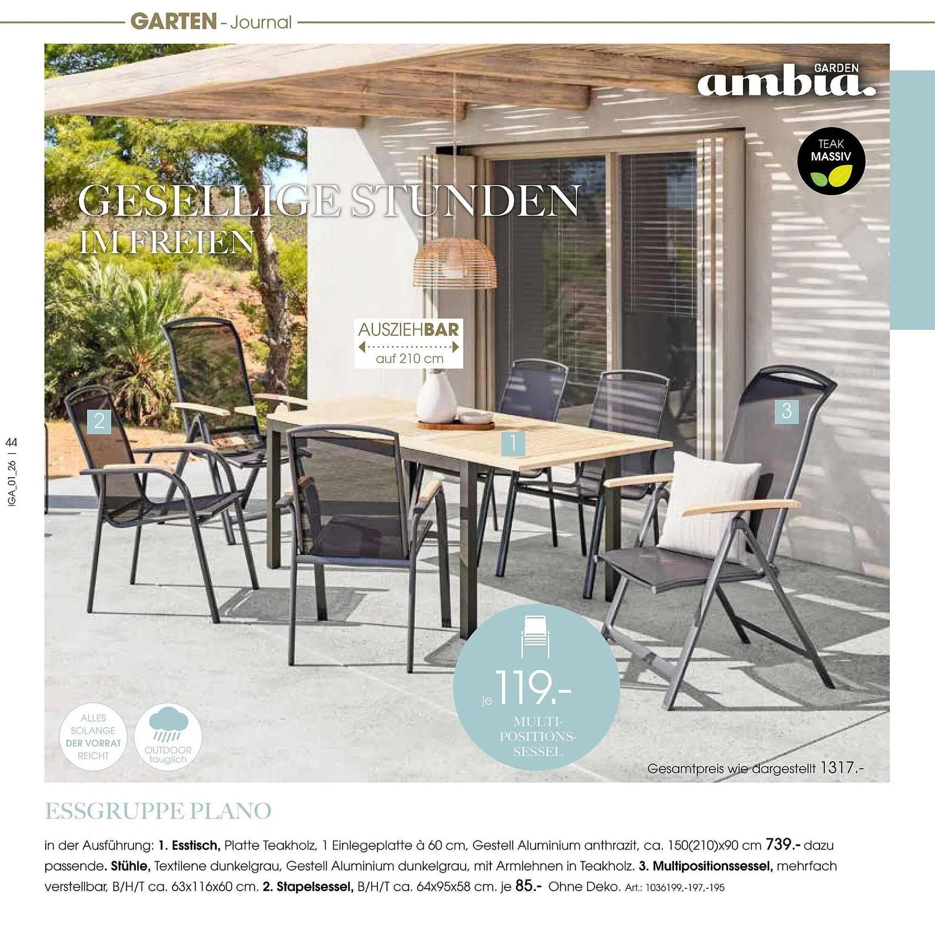 Zurbrüggen Prospekt von 17. März bis 31. August 2026 - Prospekt seite 44