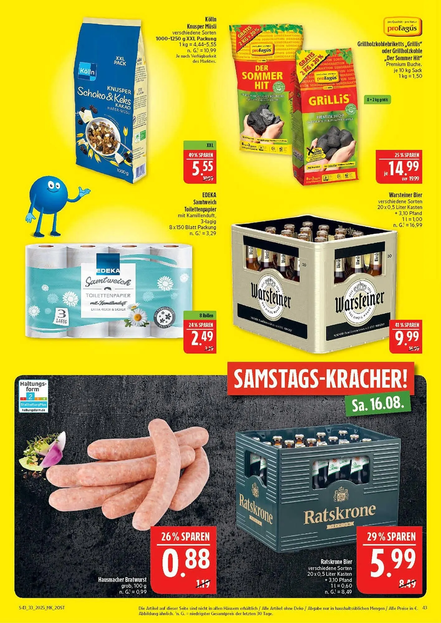 Marktkauf Prospekt von 11. August bis 16. August 2025 - Prospekt seite 43