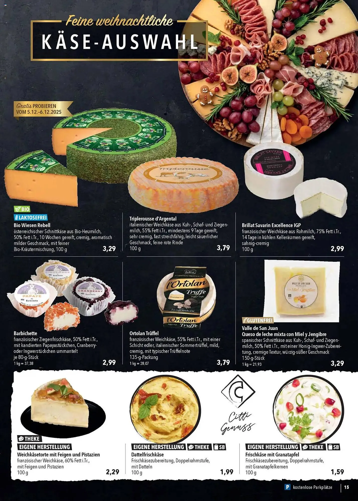 CITTI Markt Prospekt von 3. Dezember bis 9. Dezember 2025 - Prospekt seite 15
