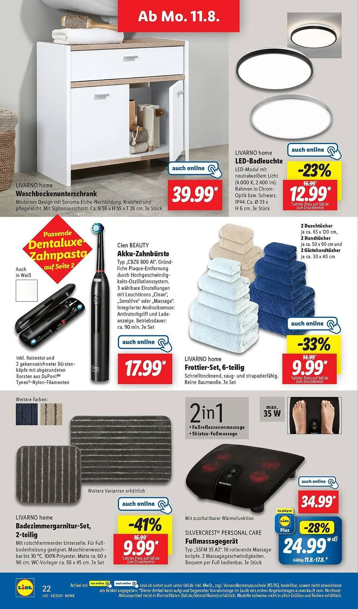 Lidl Prospekt von 11. August bis 16. August 2025 - Prospekt seite 8