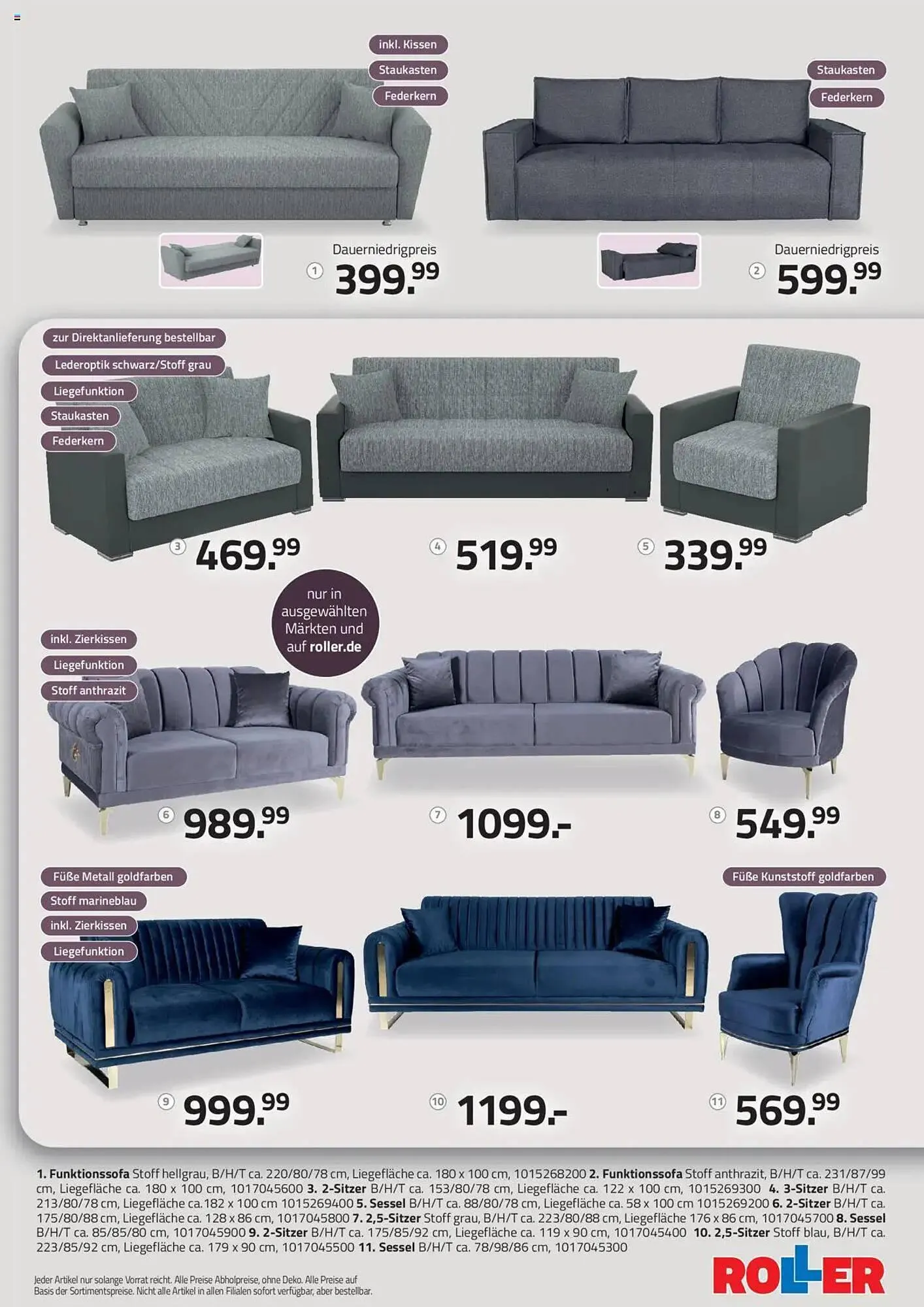 ROLLER Prospekt von 28. September bis 31. Dezember 2025 - Prospekt seite 9