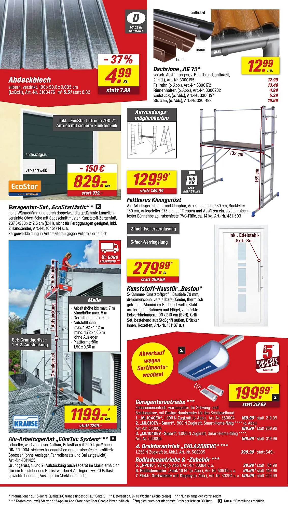 toom Baumarkt Prospekt von 16. August bis 22. August 2025 - Prospekt seite 8