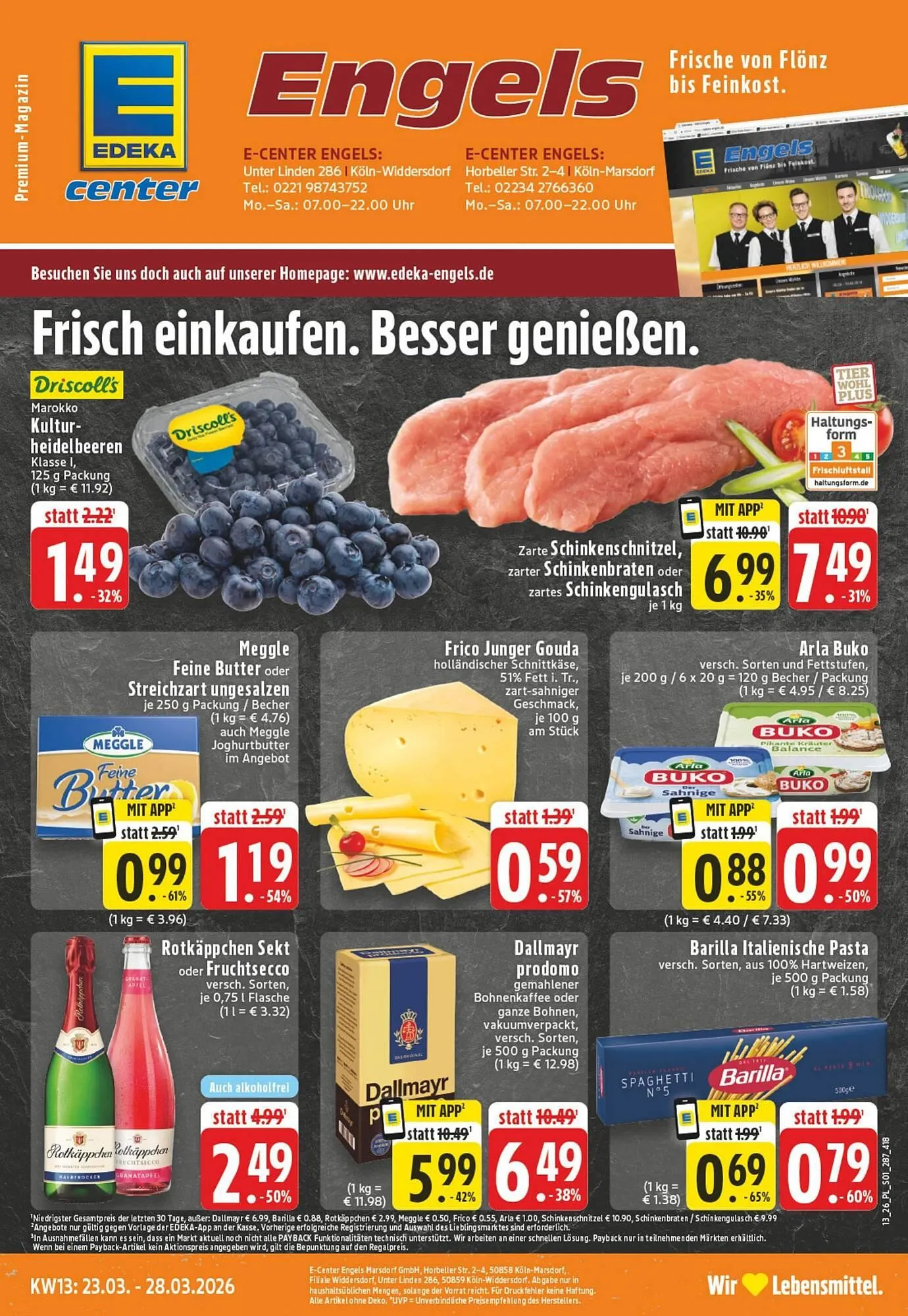 E-Center Prospekt von 23. März bis 28. März 2026 - Prospekt seite 1