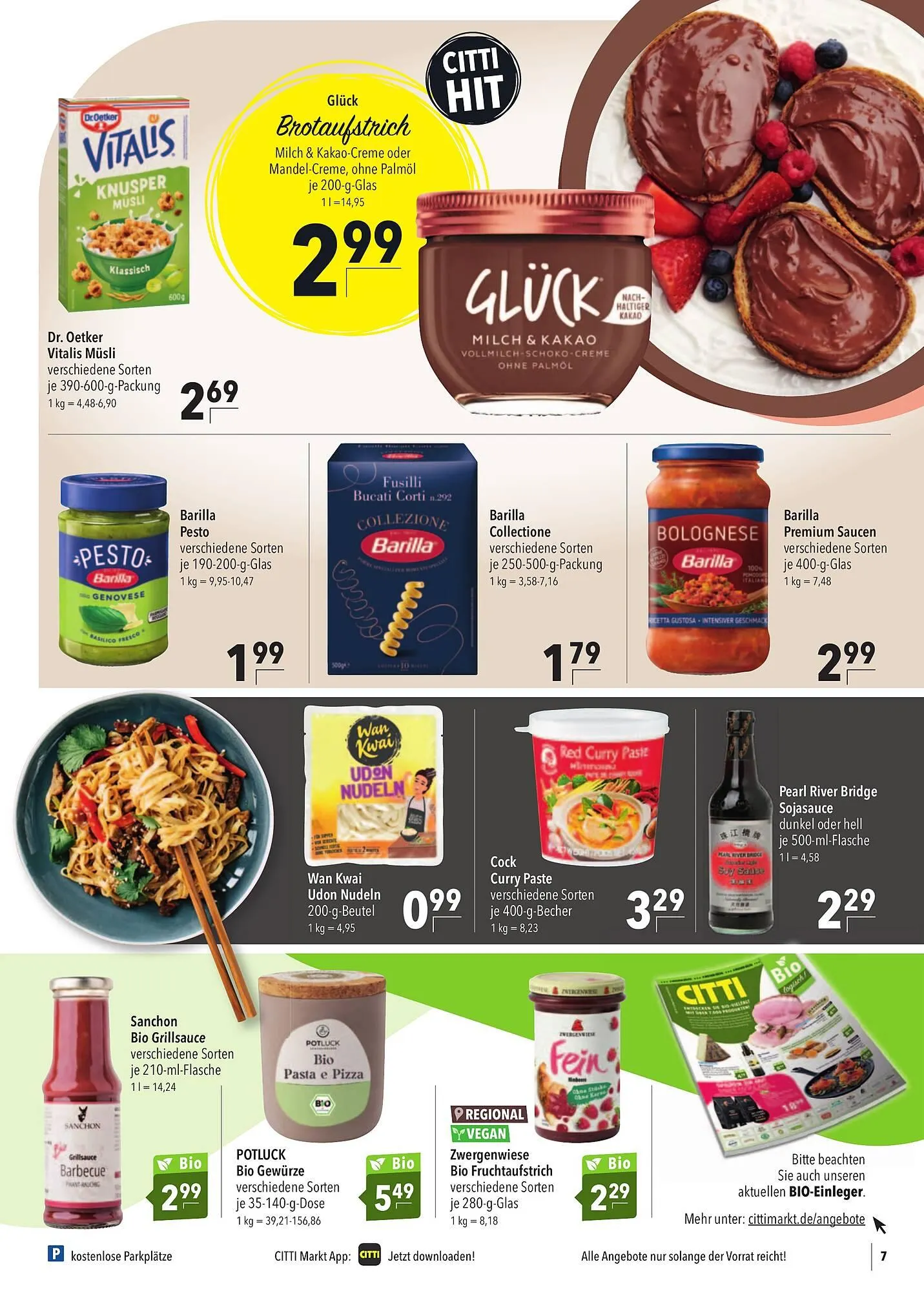 CITTI Markt Prospekt von 8. April bis 14. April 2026 - Prospekt seite 7