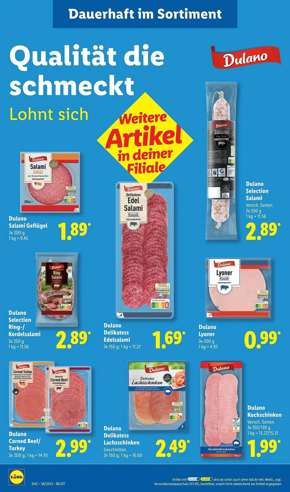 Lidl Prospekt von 15. September bis 21. September 2025 - Prospekt seite 12