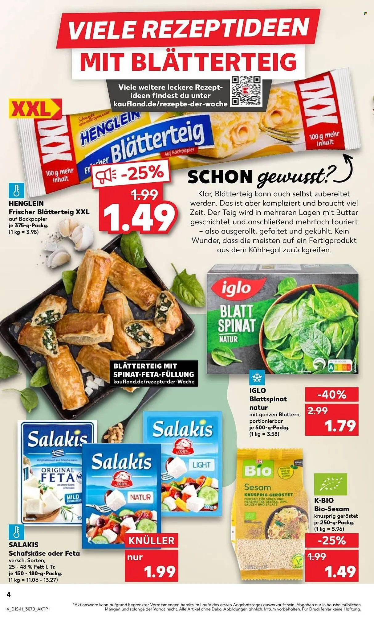 Kaufland Prospekt von 9. April bis 15. April 2026 - Prospekt seite 4