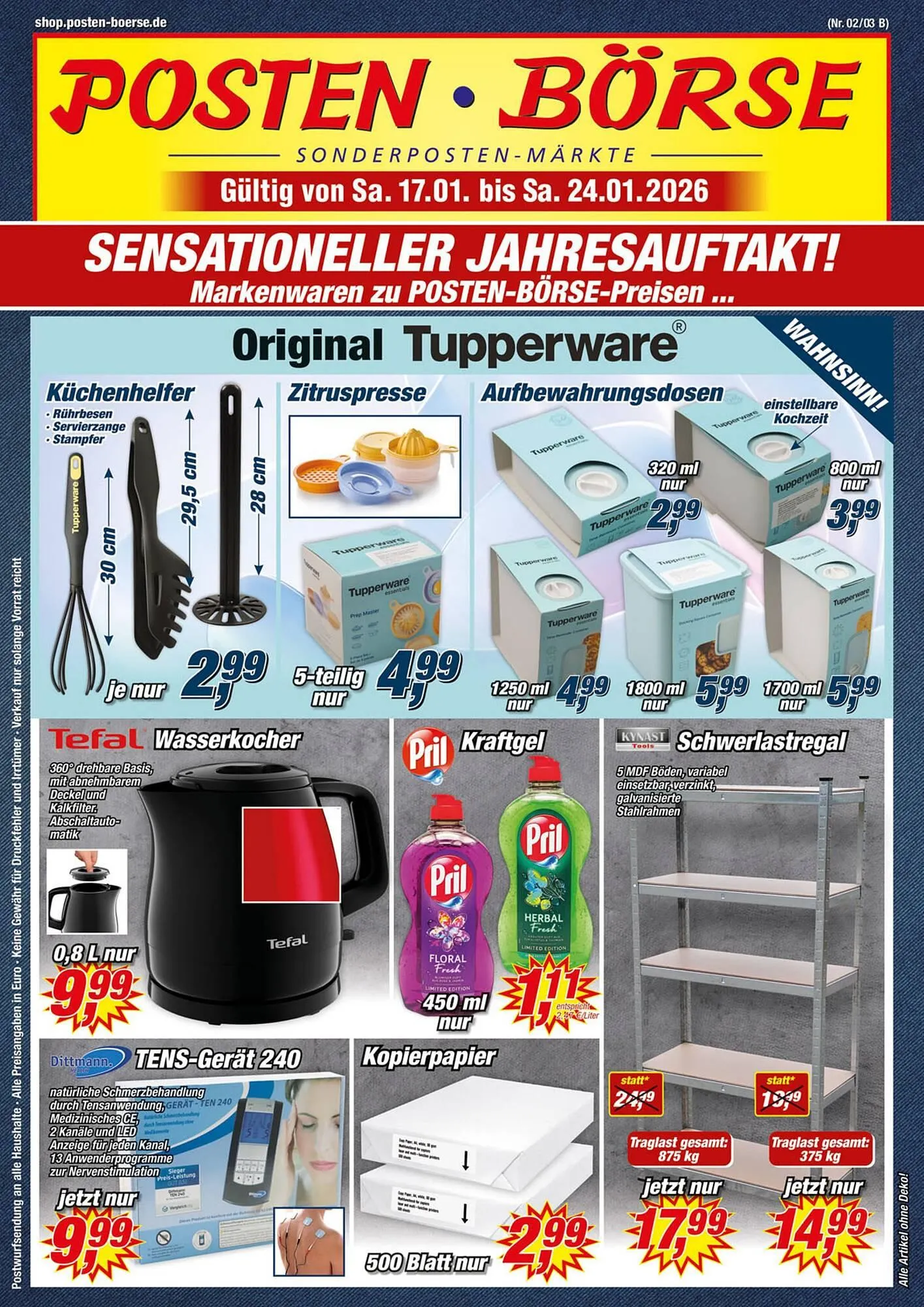 Posten Börse Prospekt - 1