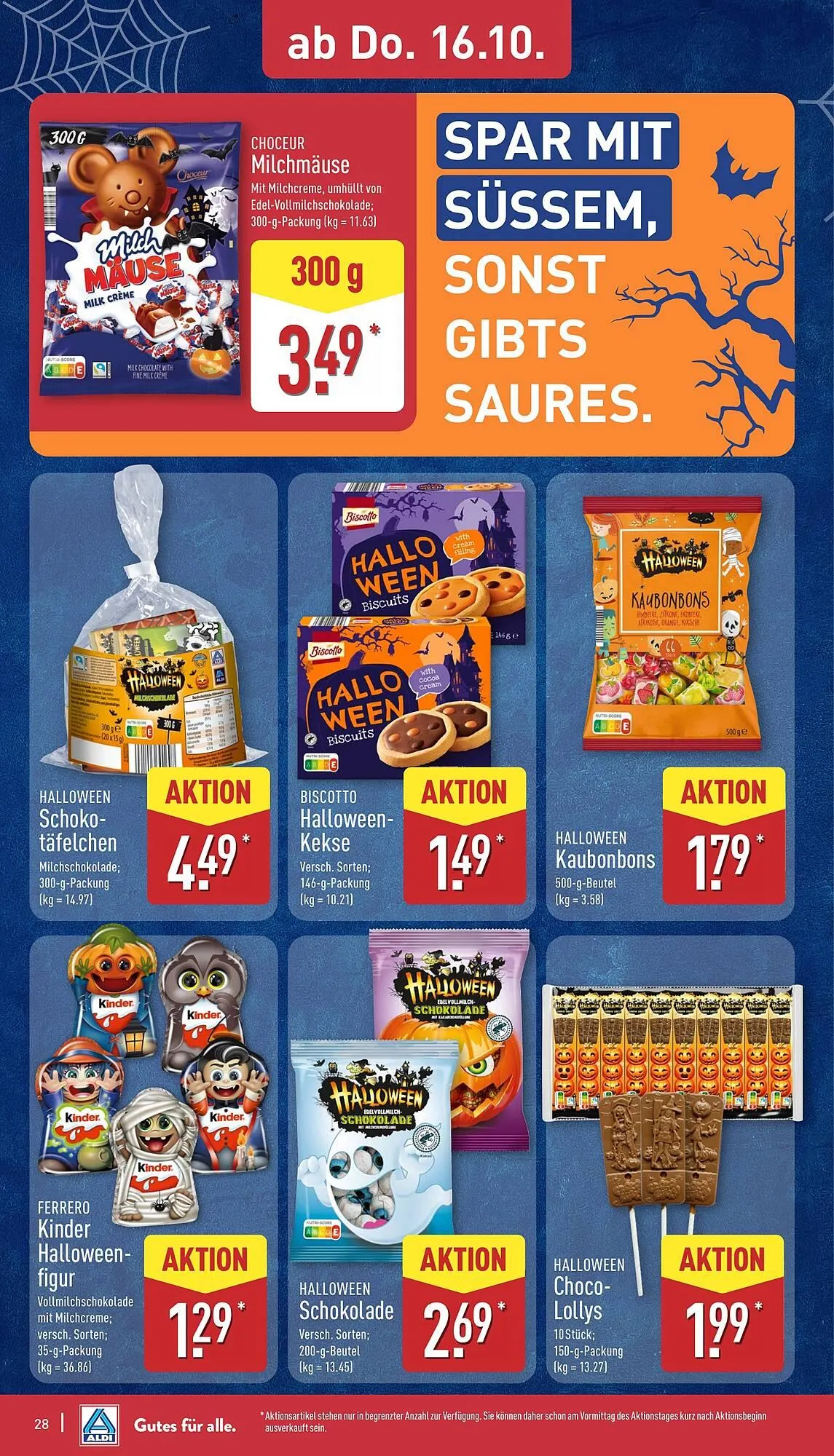 Aldi Nord Prospekt von 13. Oktober bis 19. Oktober 2025 - Prospekt seite 28