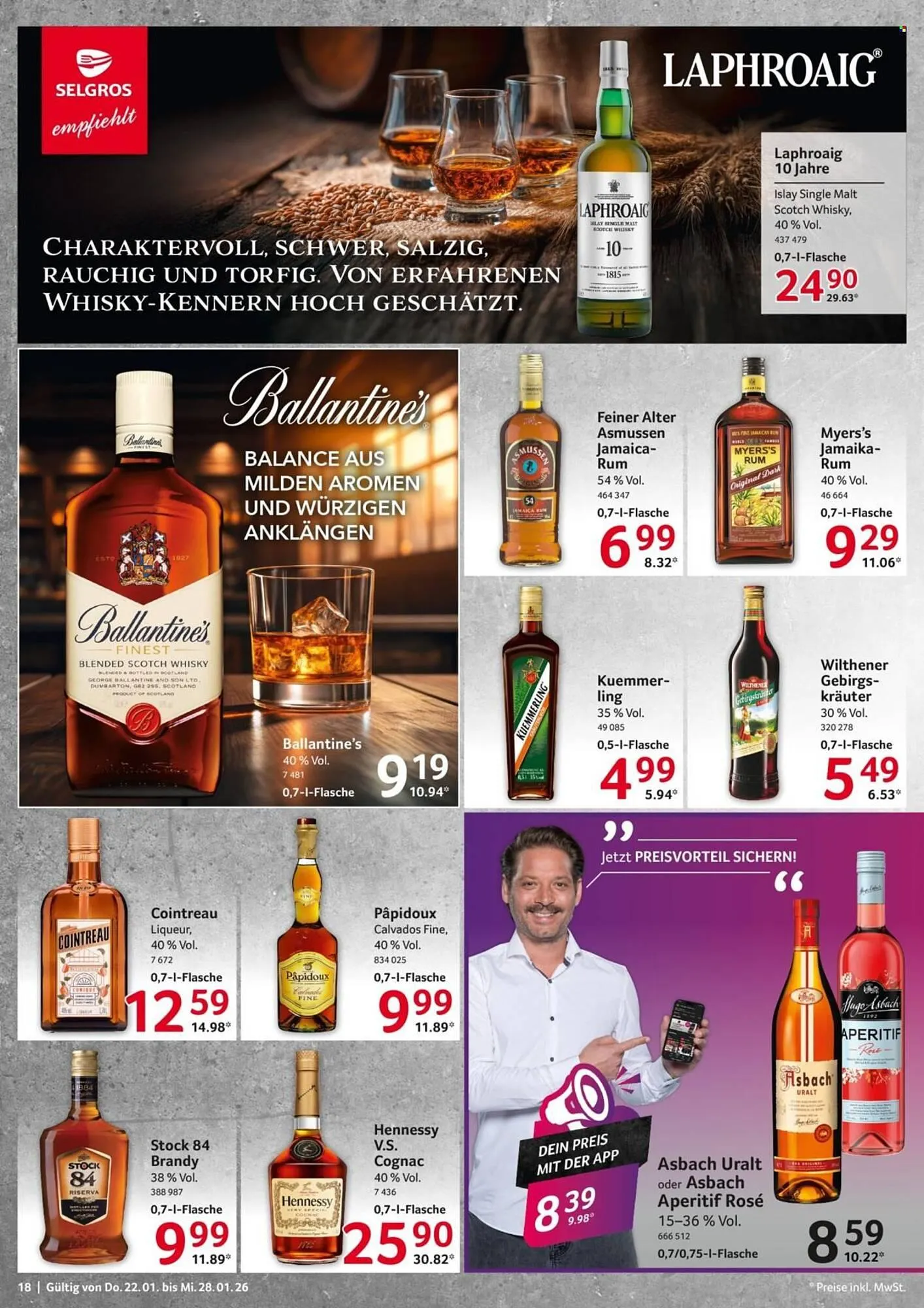 Selgros Prospekt von 22. Januar bis 28. Januar 2026 - Prospekt seite 18