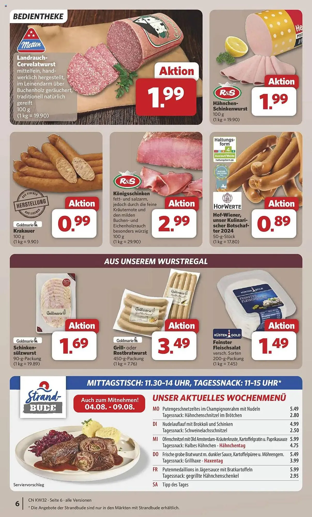 Combi Prospekt von 3. August bis 9. August 2025 - Prospekt seite 6