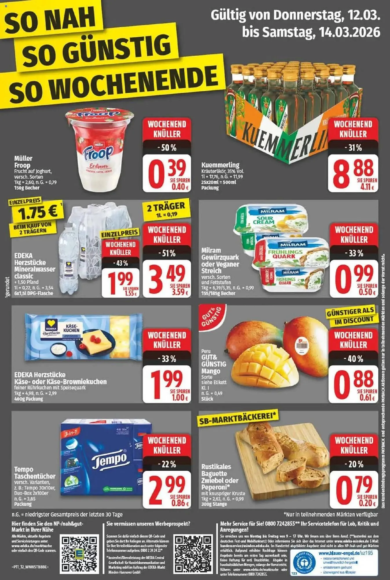 NP Discount Prospekt von 9. März bis 14. März 2026 - Prospekt seite 12