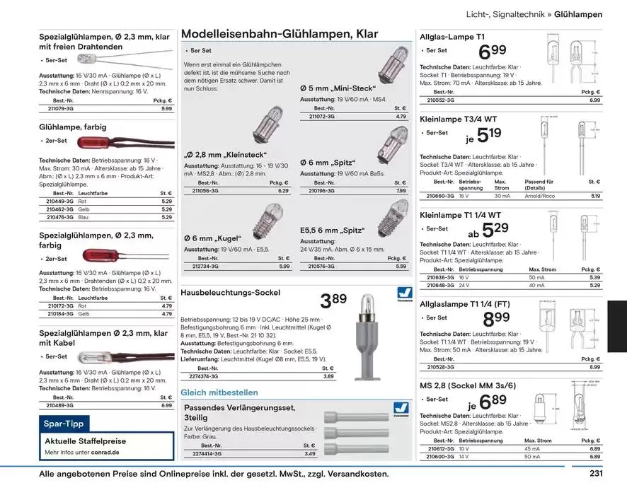 Modellbahn Katalog von 29. Oktober bis 31. Dezember 2025 - Prospekt seite 233