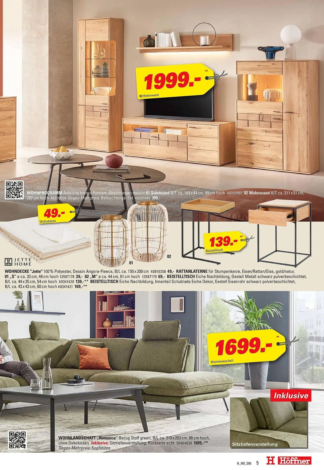 Höffner Prospekt von 11. März bis 25. März 2025 - Prospekt seite 5