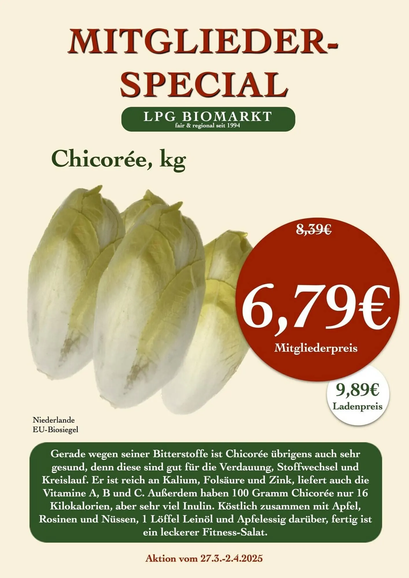 LPG Biomarkt Prospekt von 27. März bis 2. April 2025 - Prospekt seite 6