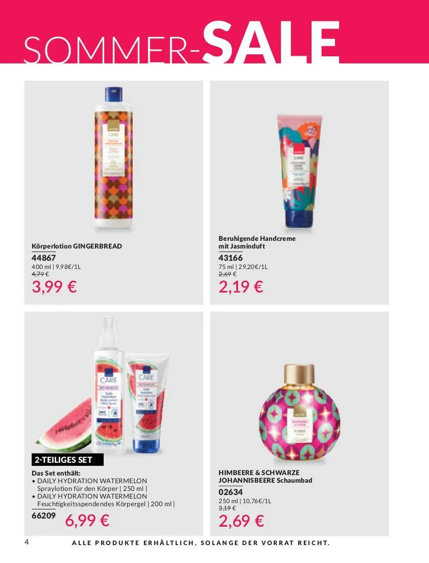 Avon Aktueller Prospekt von 4. Juni bis 18. Juni 2025 - Prospekt seite 4