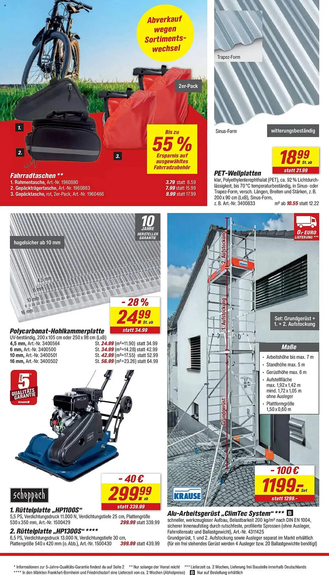Toom Baumarkt Prospekt von 4. April bis 10. April 2026 - Prospekt seite 16