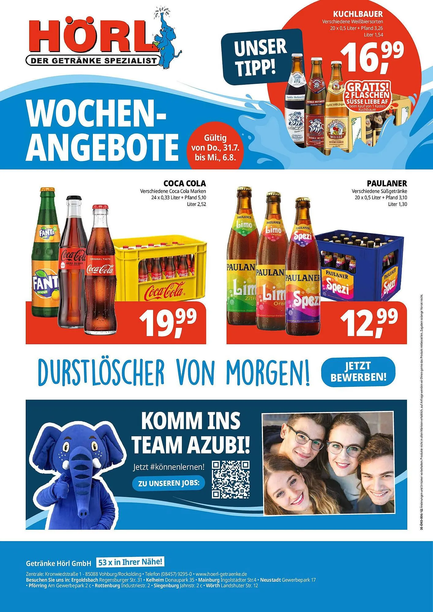 Hörl Getränke Prospekt von 30. Juli bis 6. August 2025 - Prospekt seite 2