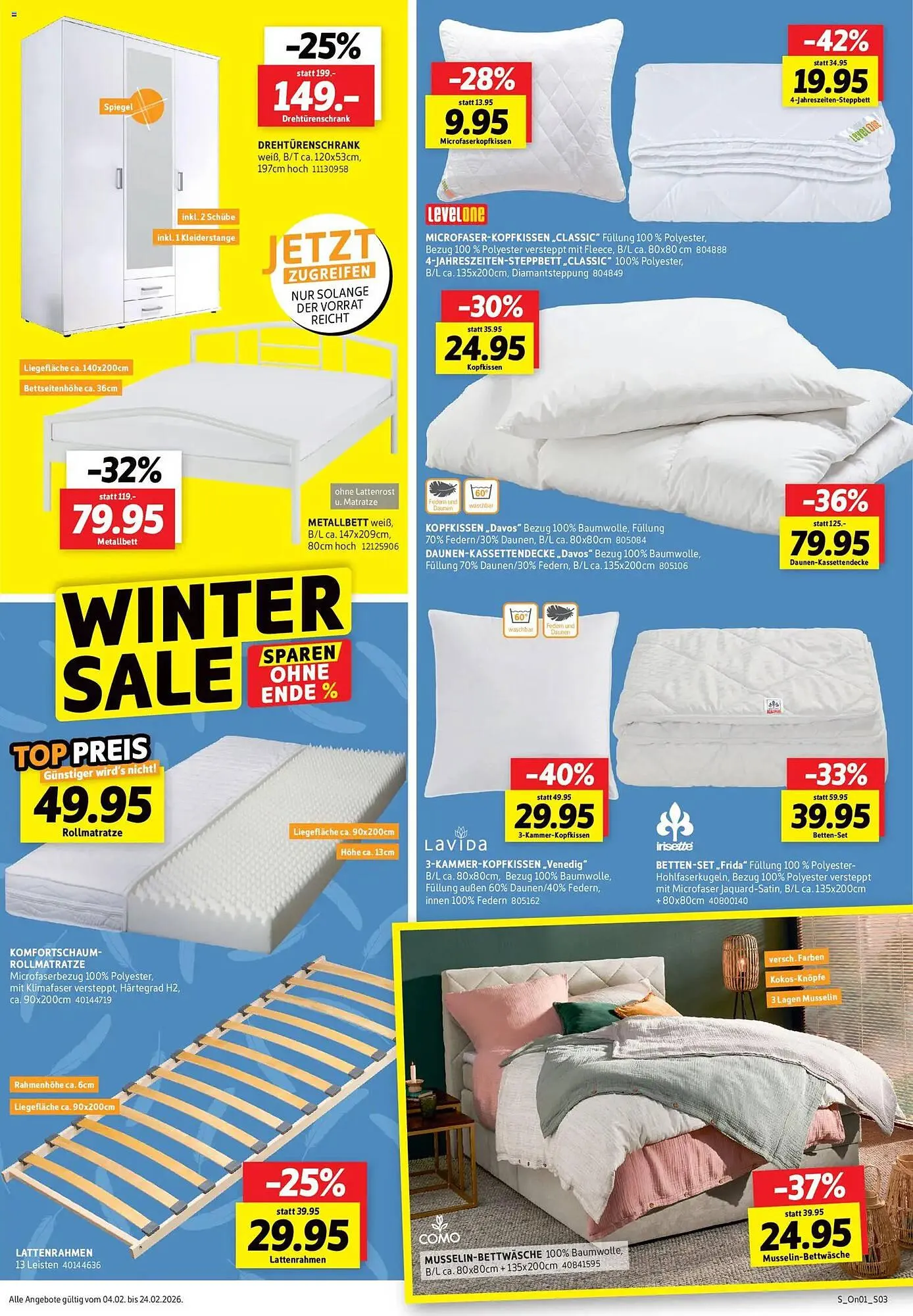 SCONTO Prospekt von 4. Februar bis 24. Februar 2026 - Prospekt seite 3