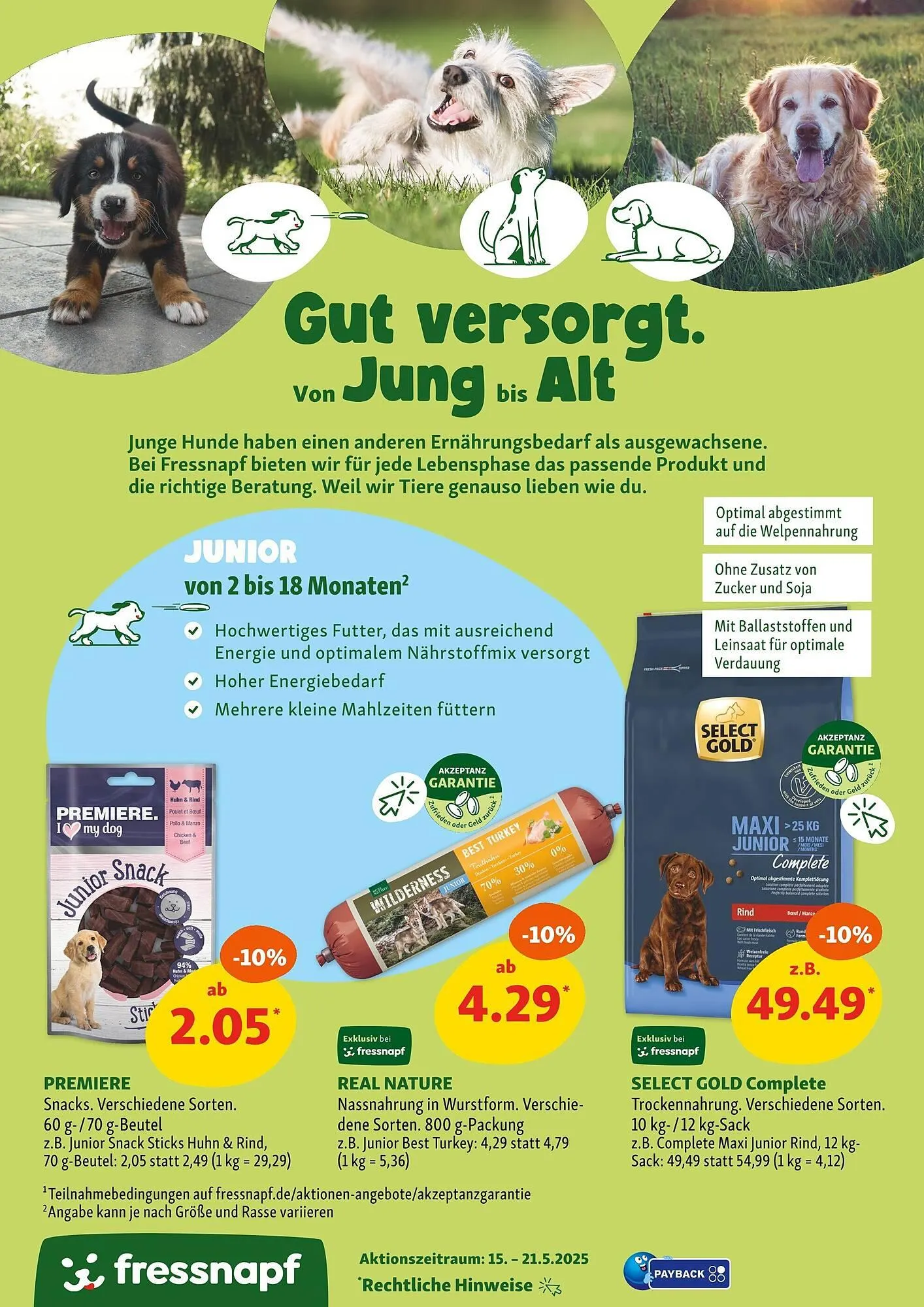 Fressnapf Prospekt von 15. Mai bis 21. Mai 2025 - Prospekt seite 2