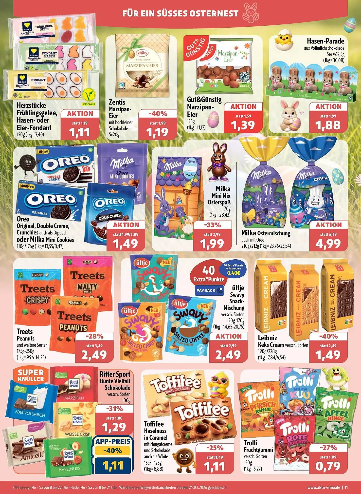Aktiv Irma Prospekt von 9. März bis 14. März 2026 - Prospekt seite 11