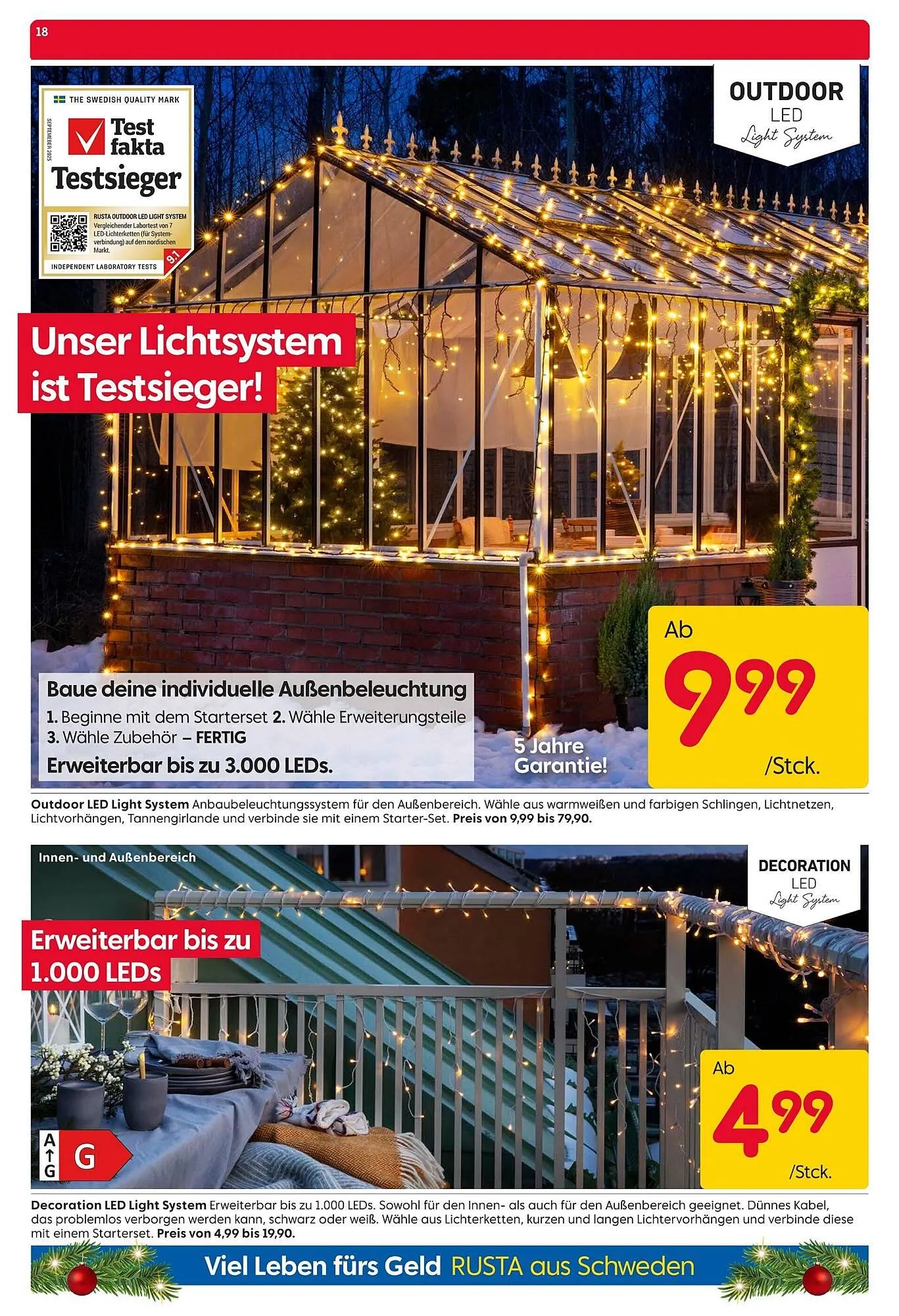 Rusta Prospekt von 6. Dezember bis 12. Dezember 2025 - Prospekt seite 18