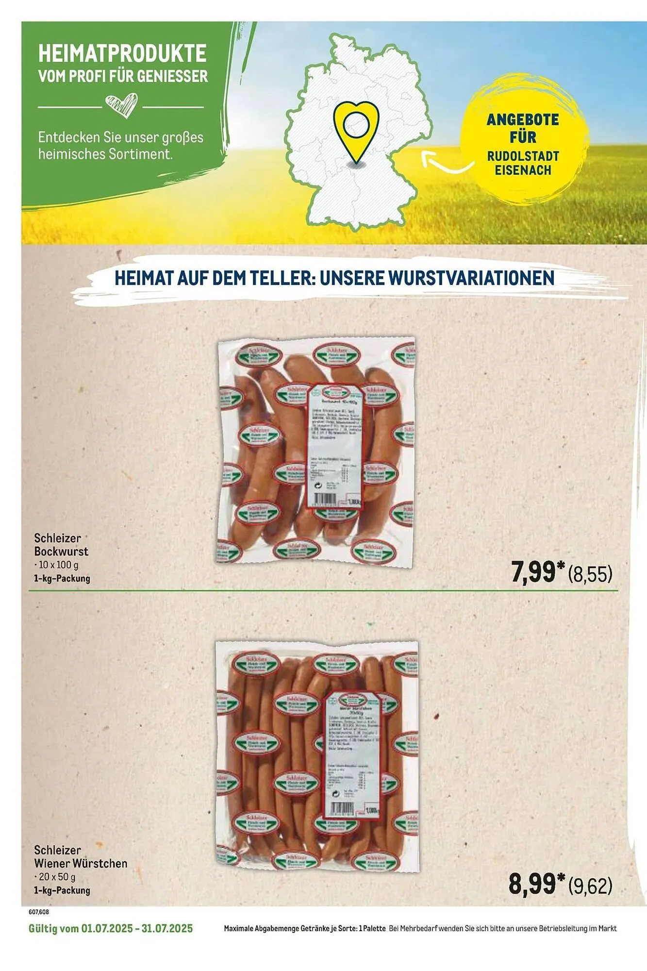 METRO Prospekt von 1. Juli bis 31. Juli 2025 - Prospekt seite 102