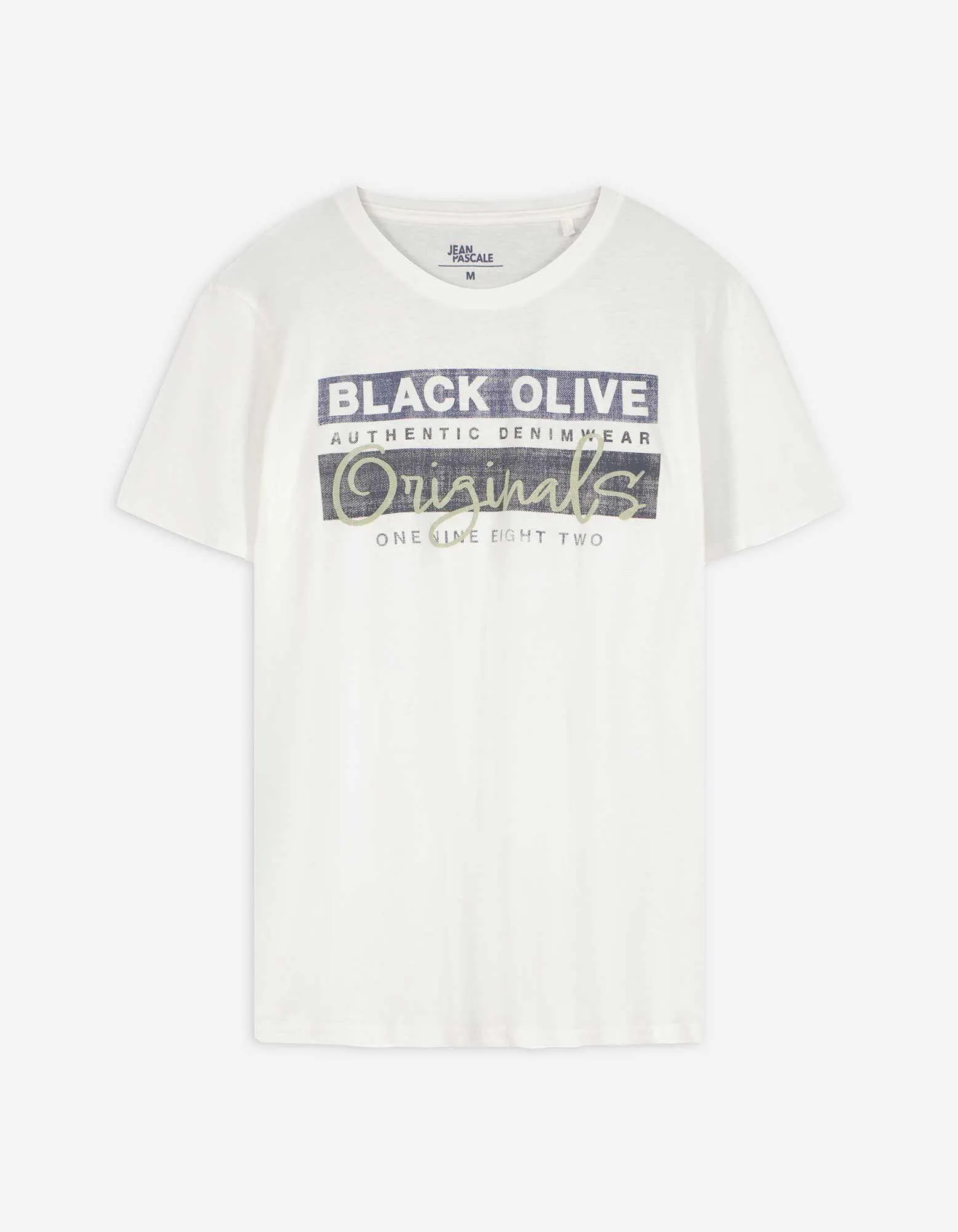 T-Shirt - Frontprint - weiß