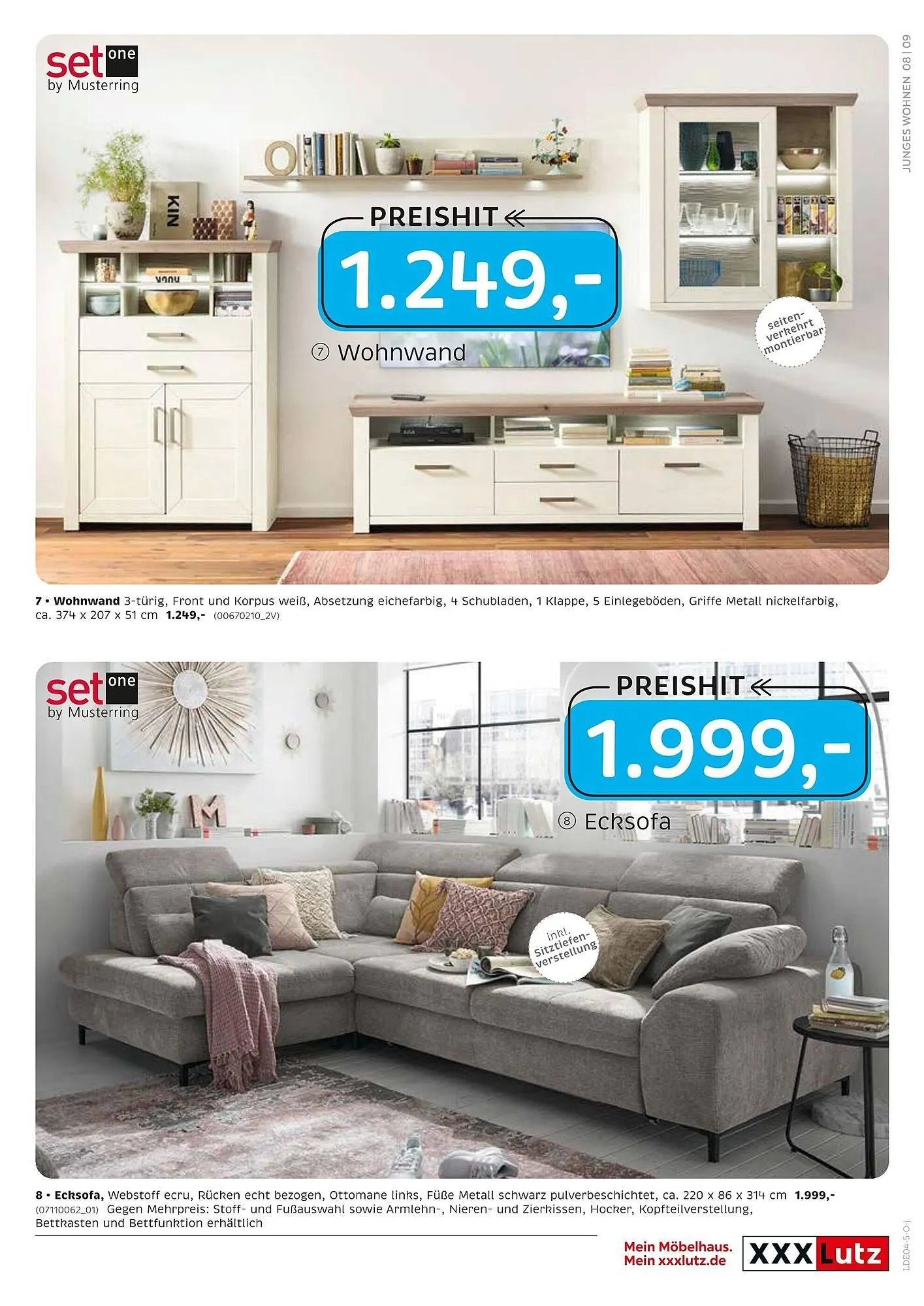 XXXLutz Prospekt von 31. März bis 20. April 2025 - Prospekt seite 9