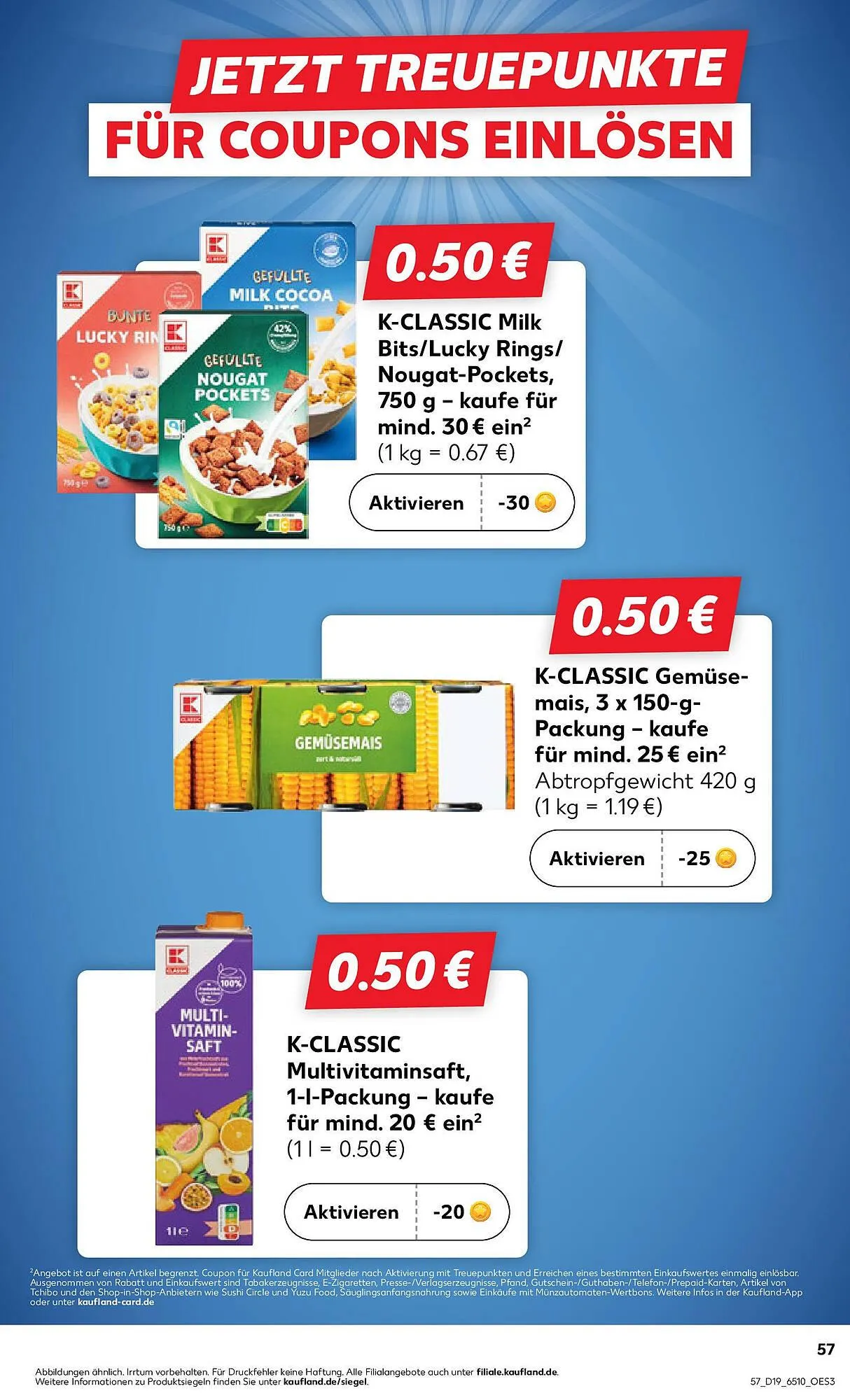 Kaufland Prospekt - Regio-Wochen von 7. Mai bis 14. Mai 2025 - Prospekt seite 57