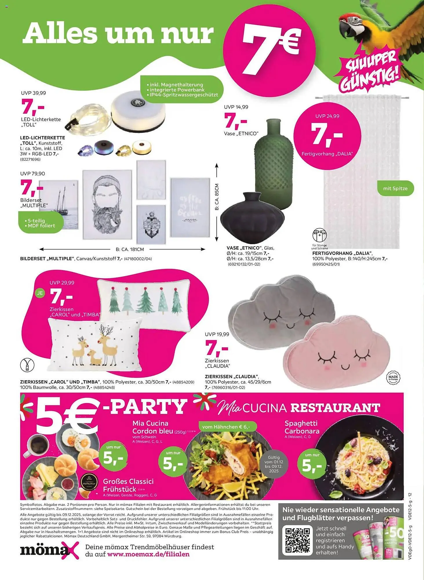 Mömax Prospekt von 1. Dezember bis 9. Dezember 2025 - Prospekt seite 12
