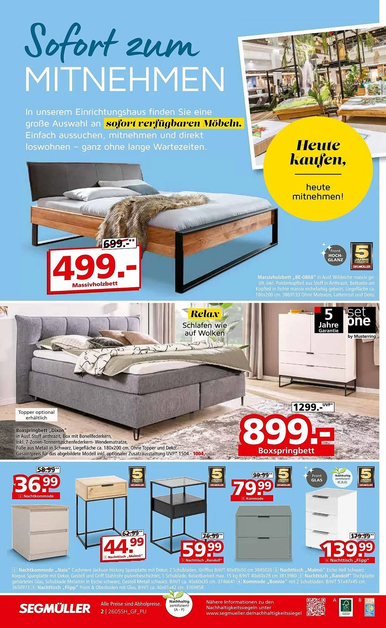 Segmüller Prospekt von 25. April bis 9. Mai 2026 - Prospekt seite 4