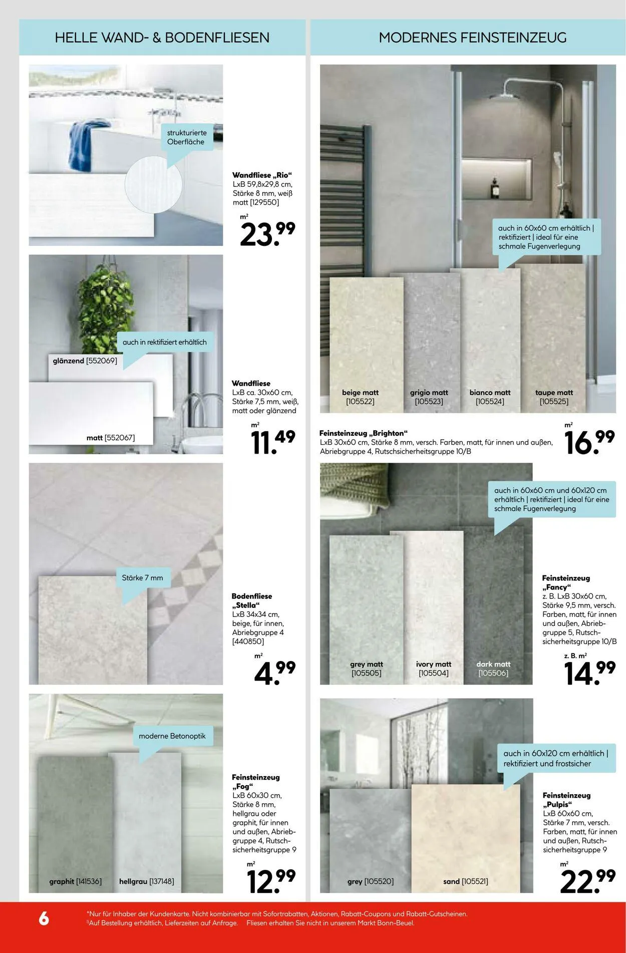 Hellweg Aktueller Prospekt von 5. Januar bis 19. Januar 2026 - Prospekt seite 6