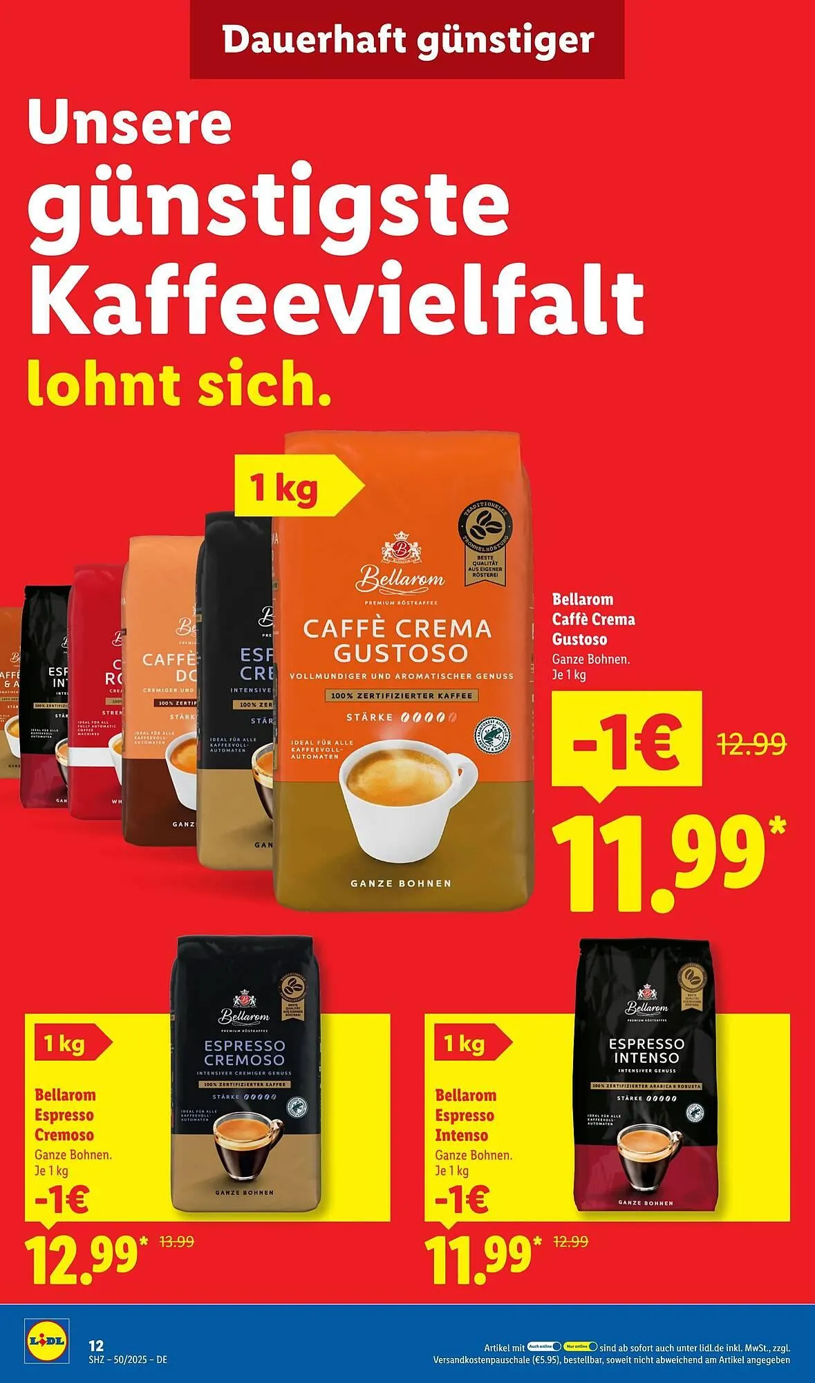 Lidl Prospekt von 8. Dezember bis 1. Januar 2026 - Prospekt seite 12