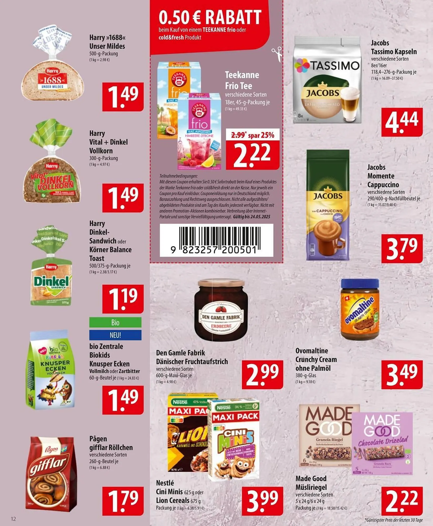 Famila Nord Ost Prospekt von 19. Mai bis 24. Mai 2025 - Prospekt seite 12