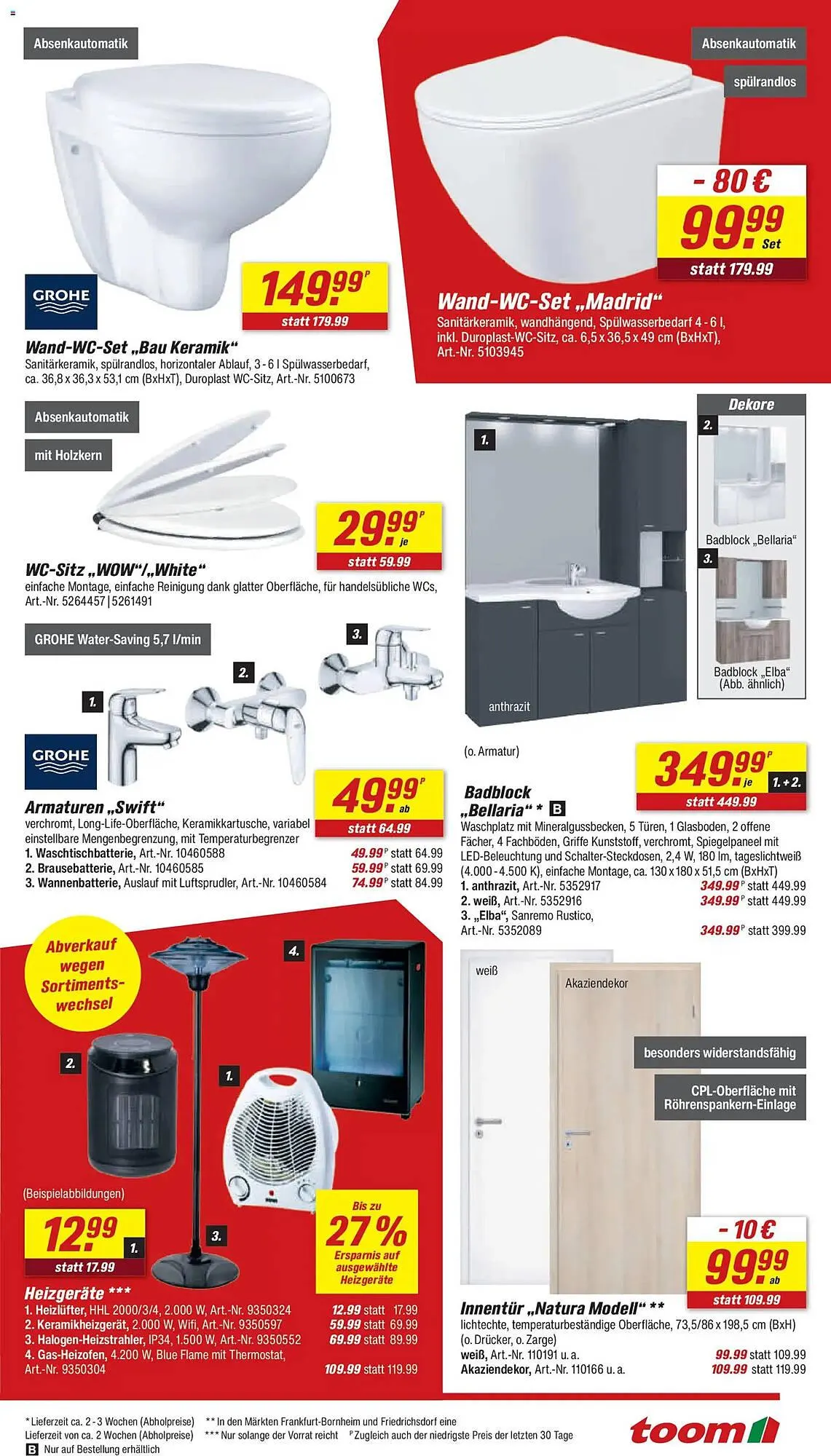 Toom Baumarkt Prospekt von 14. Februar bis 20. Februar 2026 - Prospekt seite 7