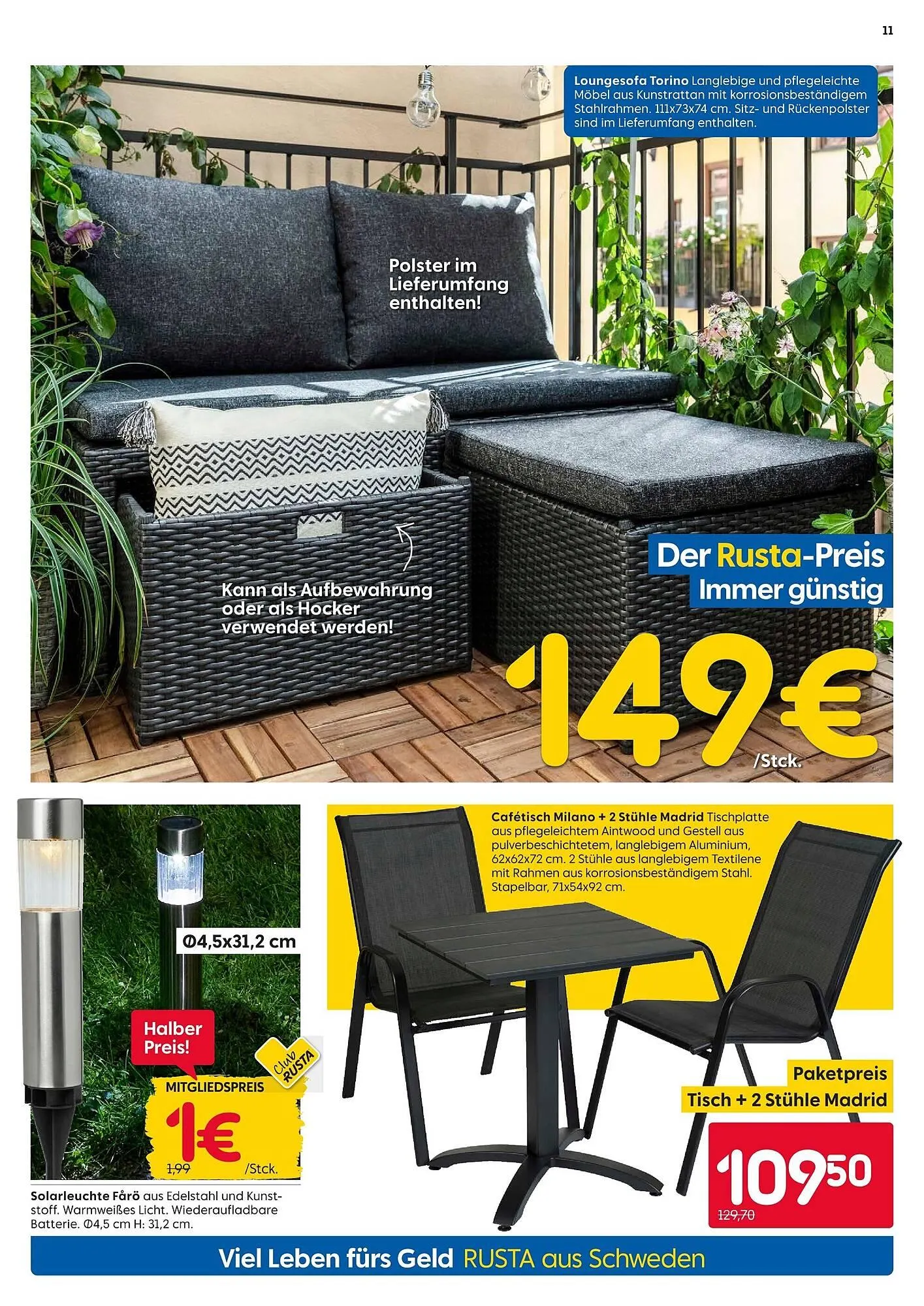 Rusta Prospekt von 28. Februar bis 6. März 2026 - Prospekt seite 11