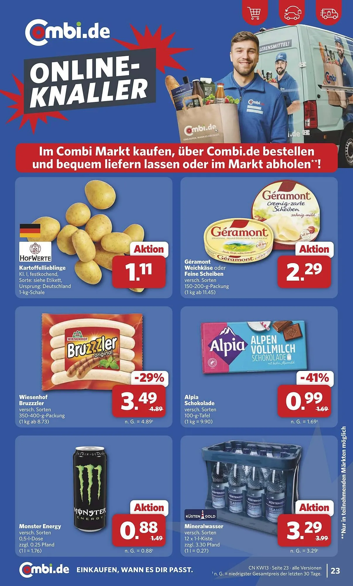 Combi Prospekt von 23. März bis 28. März 2026 - Prospekt seite 23