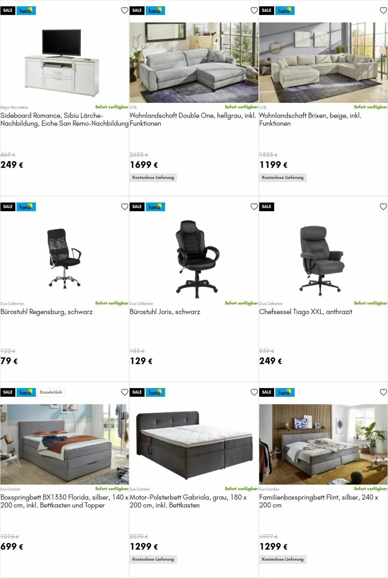 HARDECK Aktueller Prospekt von 11. August bis 20. August 2025 - Prospekt seite 8