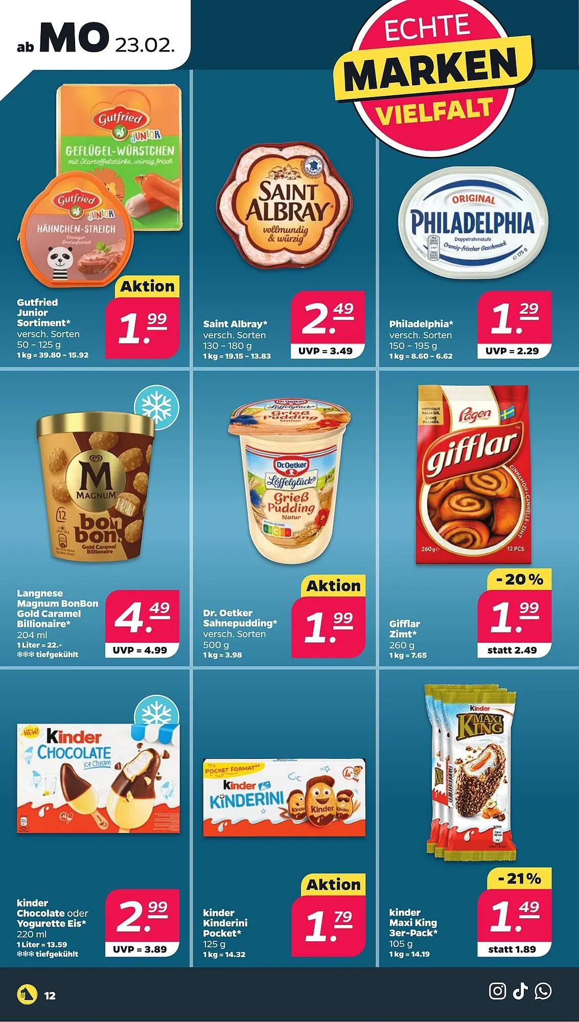 NETTO Prospekt von 23. Februar bis 28. Februar 2026 - Prospekt seite 12