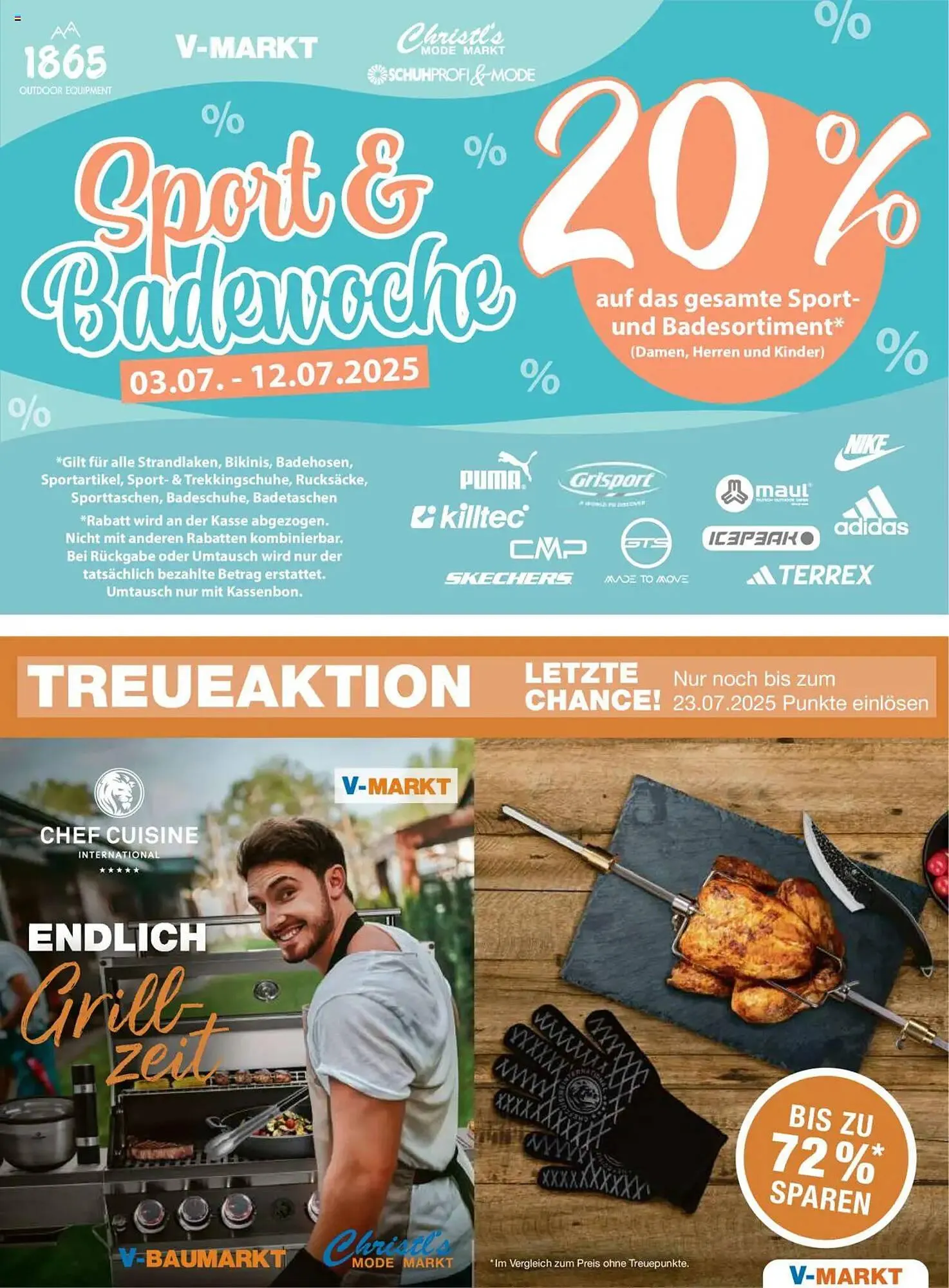 V Markt Prospekt von 3. Juli bis 9. Juli 2025 - Prospekt seite 17