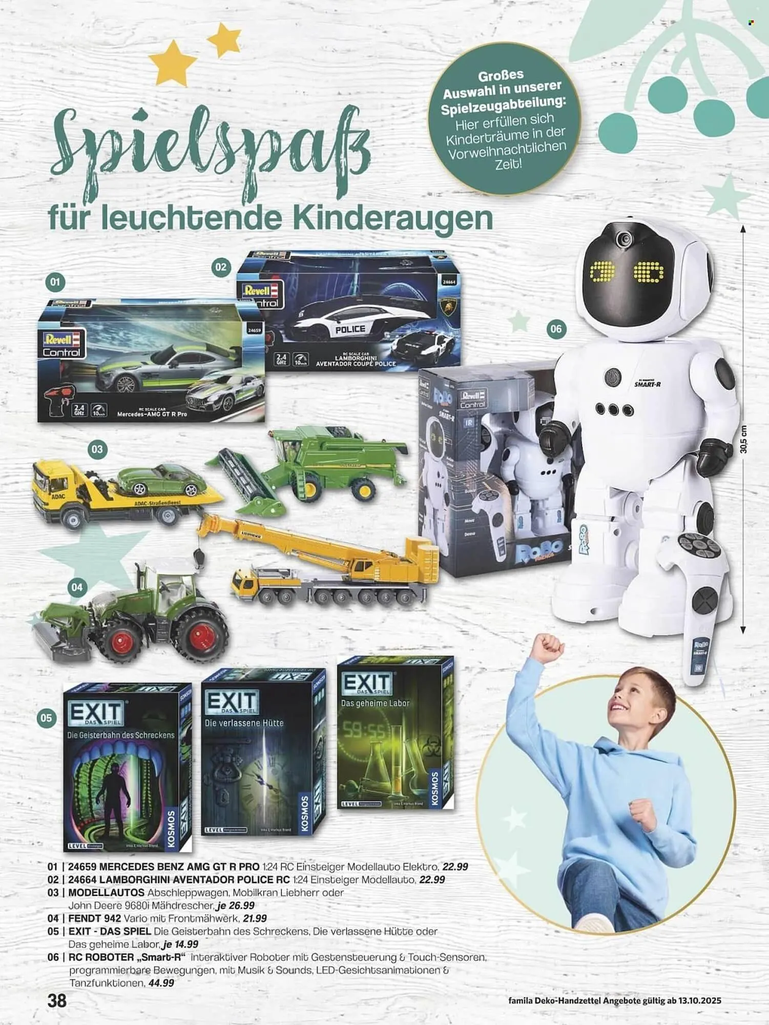 Famila Nord Ost Prospekt von 13. Oktober bis 31. Dezember 2025 - Prospekt seite 38