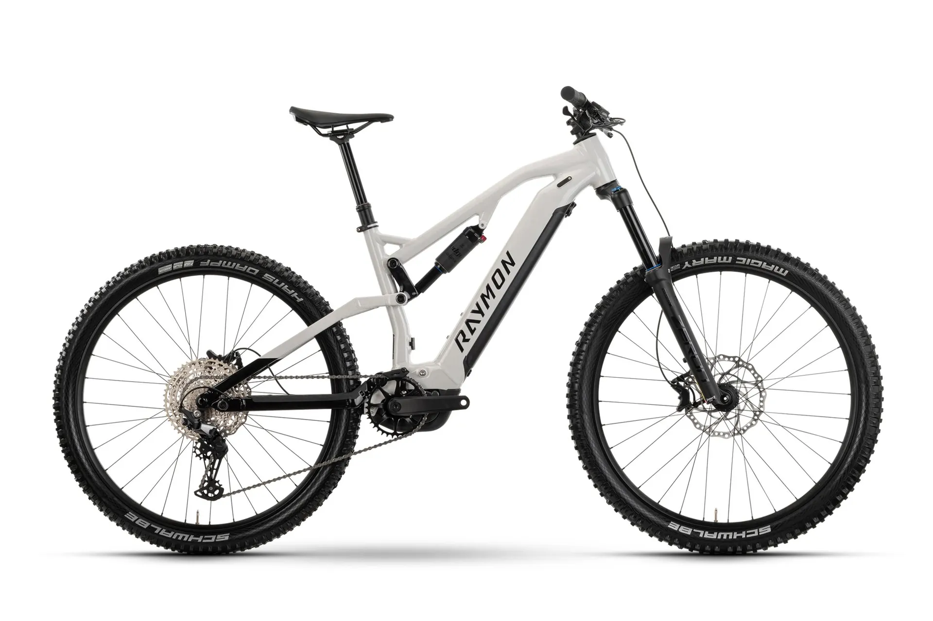 Raymon Trailray 150 (2025) | 29 Zoll E-MTB Fully | storm / black / violet