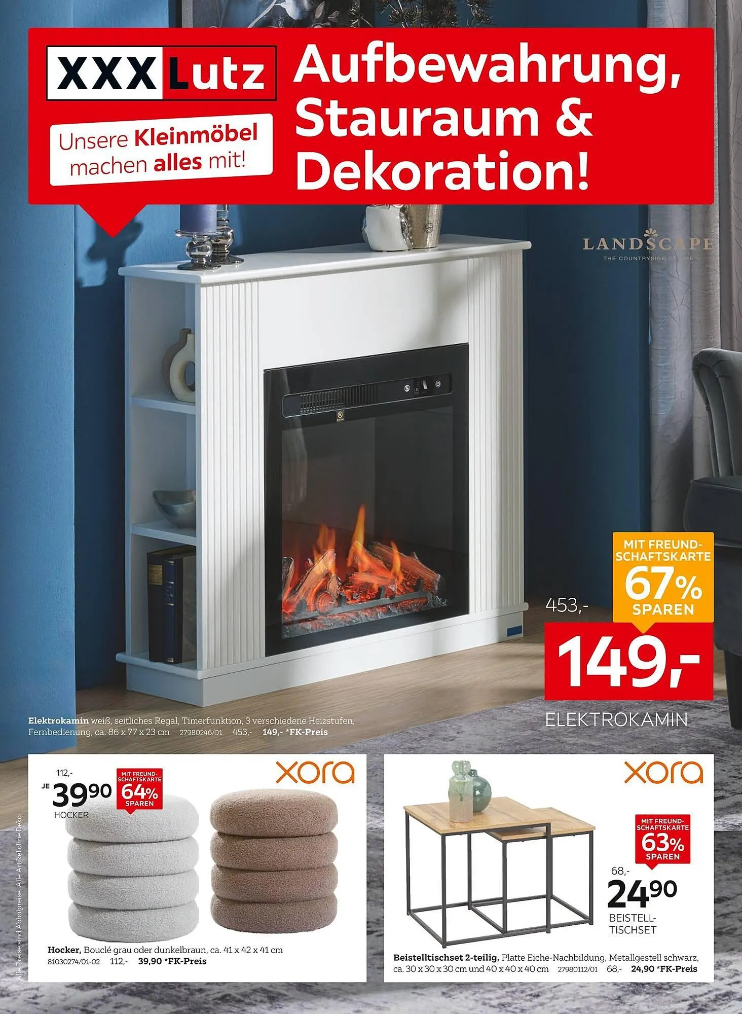 XXXLutz Prospekt von 3. November bis 9. November 2025 - Prospekt seite 1