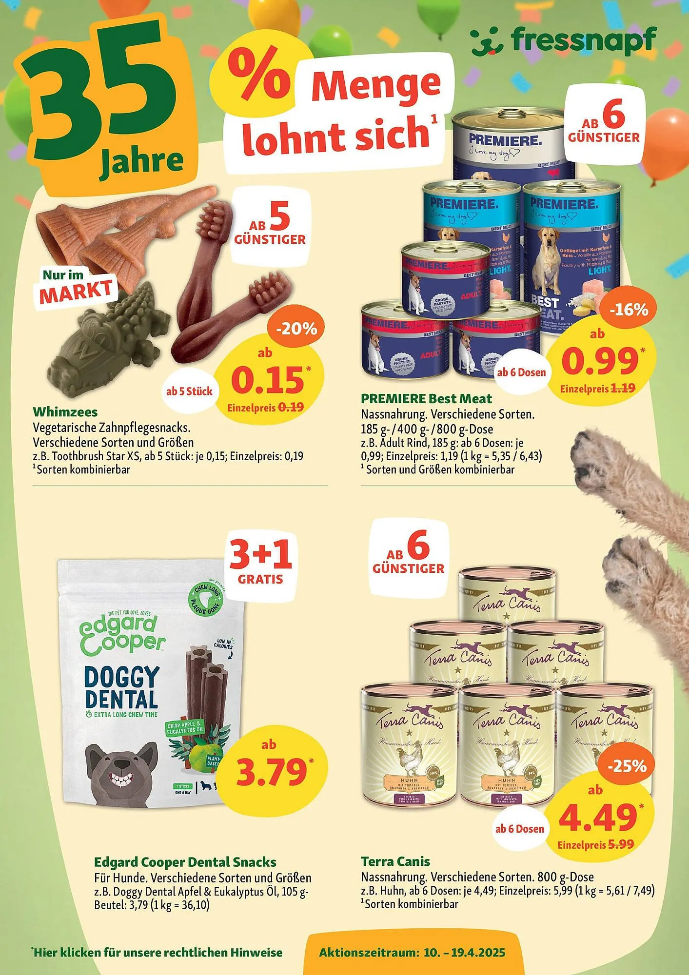 Fressnapf Prospekt von 9. April bis 21. April 2025 - Prospekt seite 5