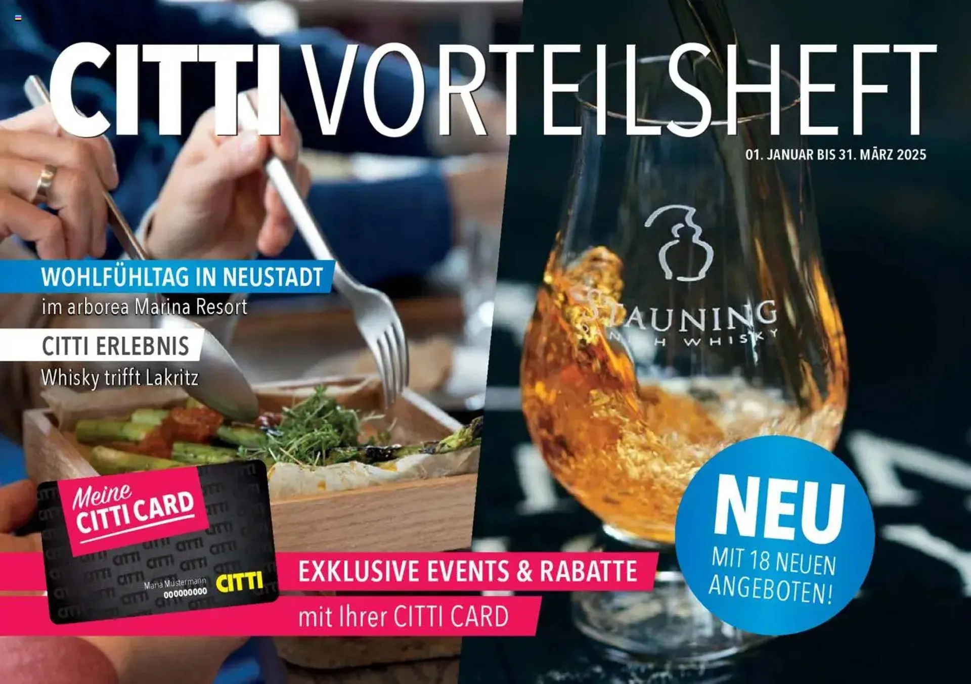 CITTI Markt Prospekt von 1. Januar bis 31. März 2025 - Prospekt seite 1