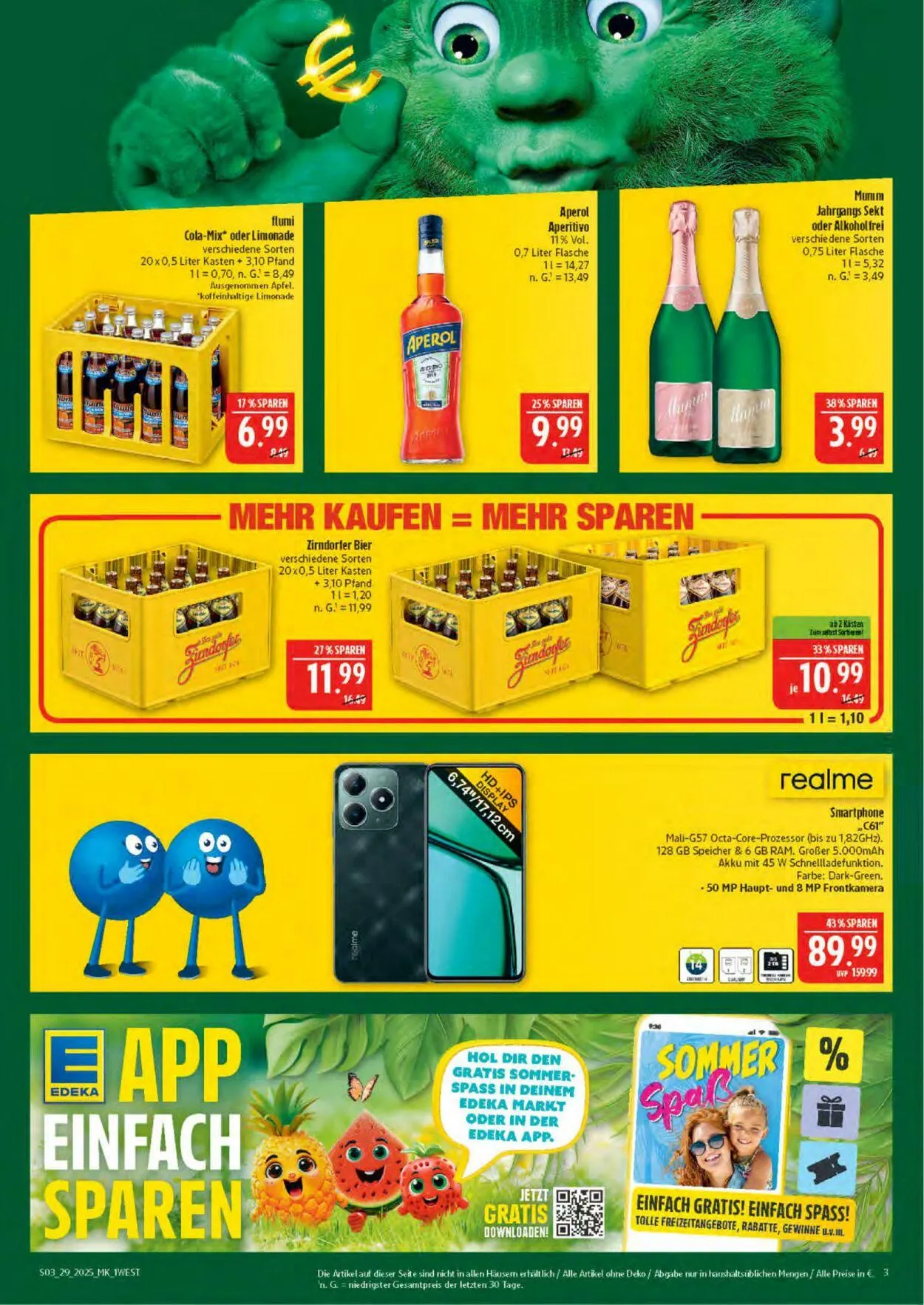 Marktkauf - Nürnberg-Thon Aktueller Prospekt von 14. Juli bis 19. Juli 2025 - Prospekt seite 3